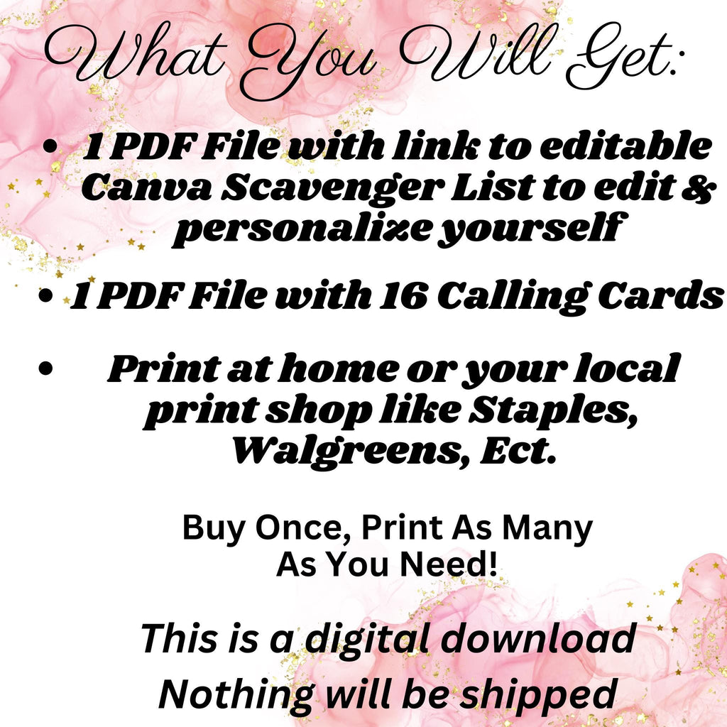 Personalizable Minecraft Scavenger Hunt, Printable Video Game Scavenger Hunt, Minecraft Pixel Activity, DIGITAL DOWNLOAD, Minecraft Party Game