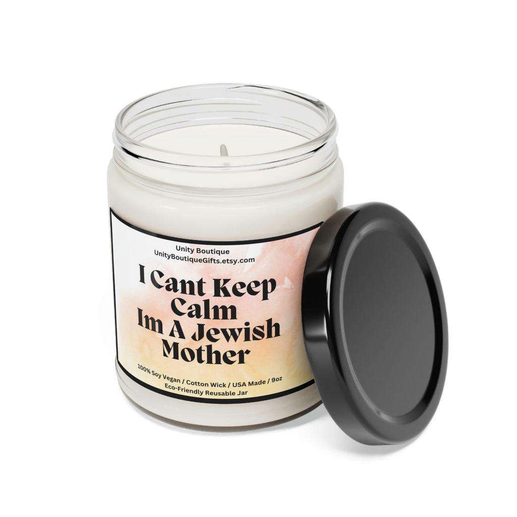 I Cant Keep Calm Im A Jewish Mother Candle.Funny Mom Gift.Jewish Candle.Gift For Mom.JewishMom Gift.Mothers Day Gift.Jewish Decor Candle