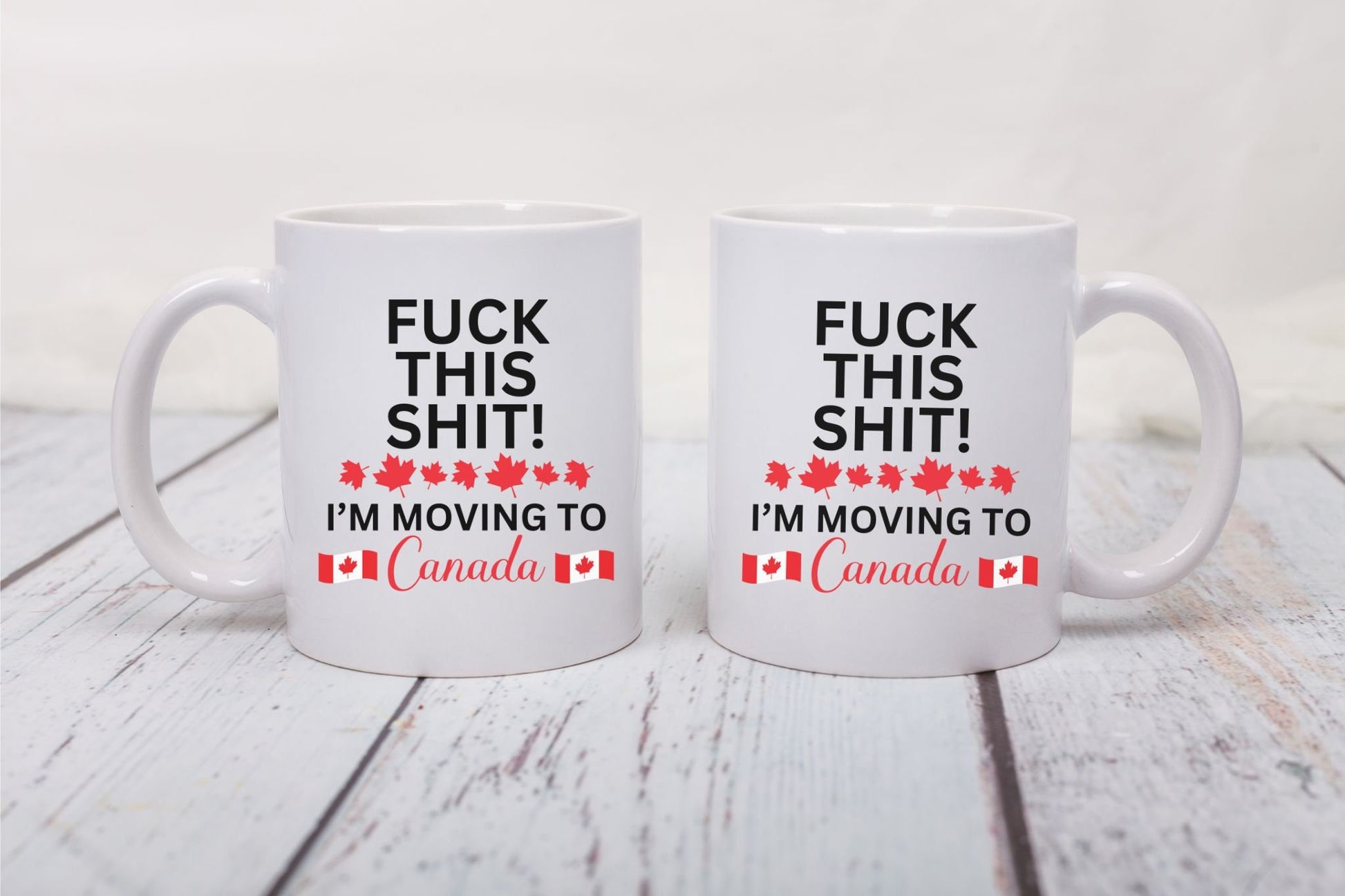 Canadian Mug, Canada Flag, Moving to Canada, Relocating to Canada gift,funny moving gift,moving away mug,Canadian Gift,Canadian Coffee Lover