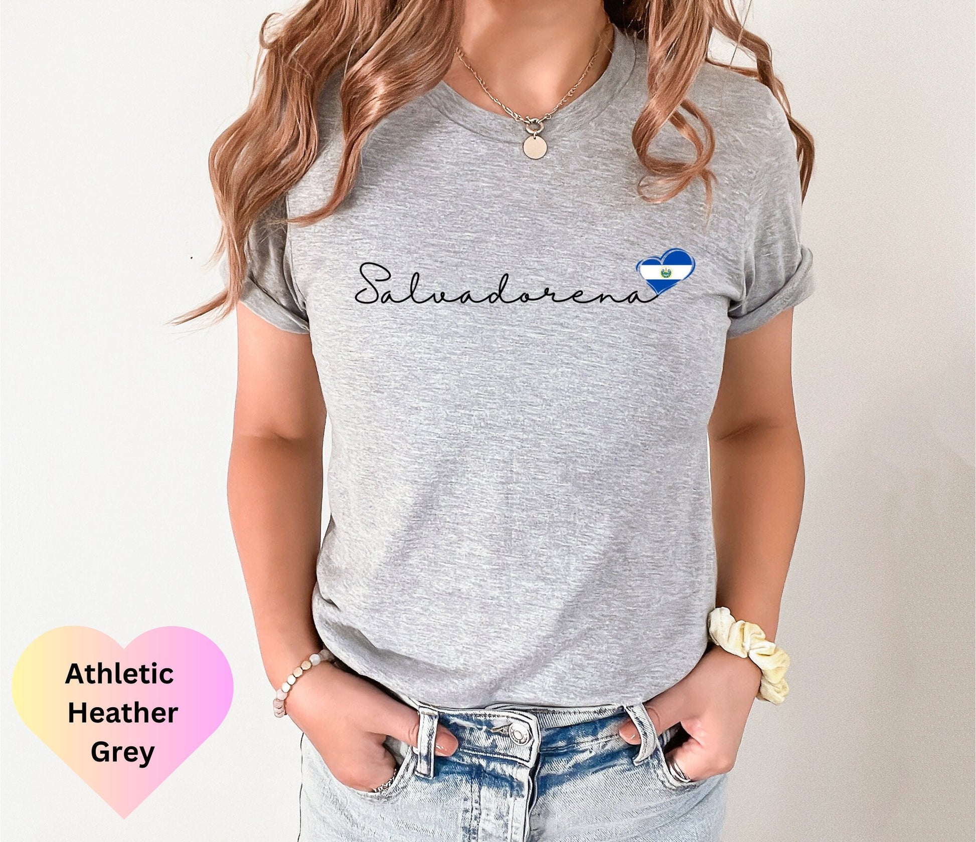 Salvadorena Shirt, El Salvador Shirt, Hispanic Heritage Month Shirt,El Salvador Gift,El Salvador, Latina Hispanic Women T-Shirt, Latina Gift