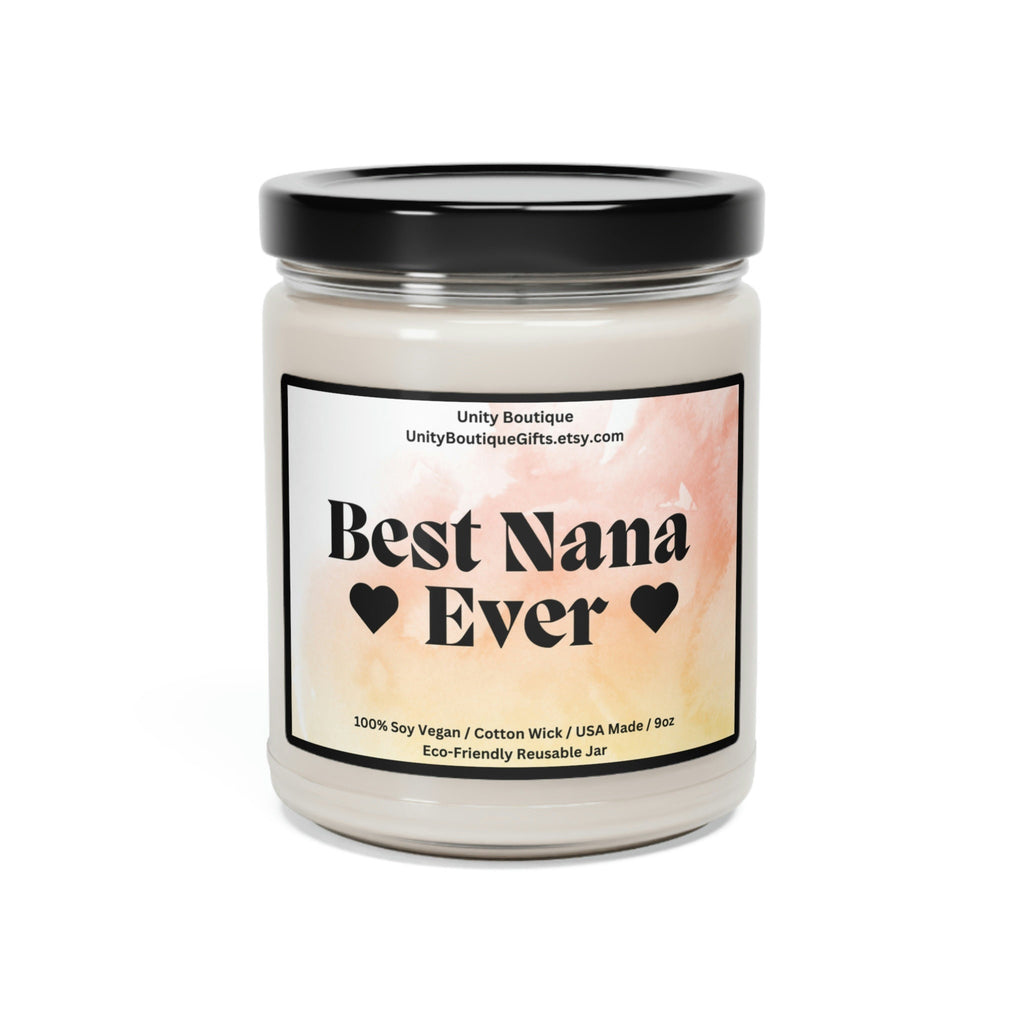 Best Nana Ever Candle.100% Soy Candle. Nana Grandmother Candle.USA Made Candle. Nana Candle. Mothers Day Candle Gift for Nana