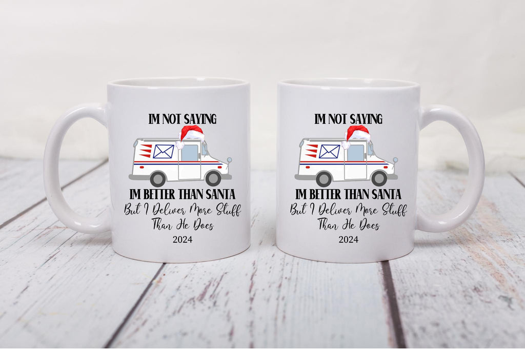 Personalized Mug for Mailman, Christmas Gift For Mailman, Mail Carrier Mug, Gift for Mailman, Mail Lady,  Funny Postman Letter Carrier Mug