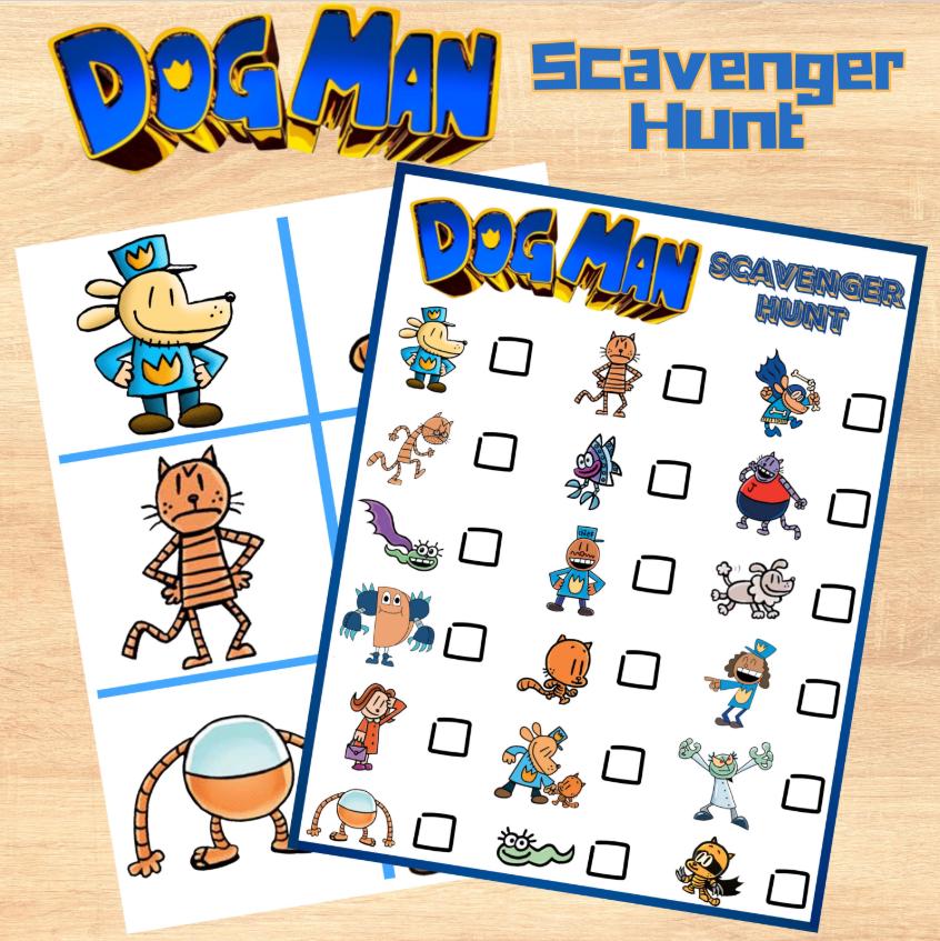 Personalized Dogman Birthday Party Pack, Printable Download Dog Theme Party Supplies, Dogman Party Decor, Dogman Party Games, Dogman Toppers