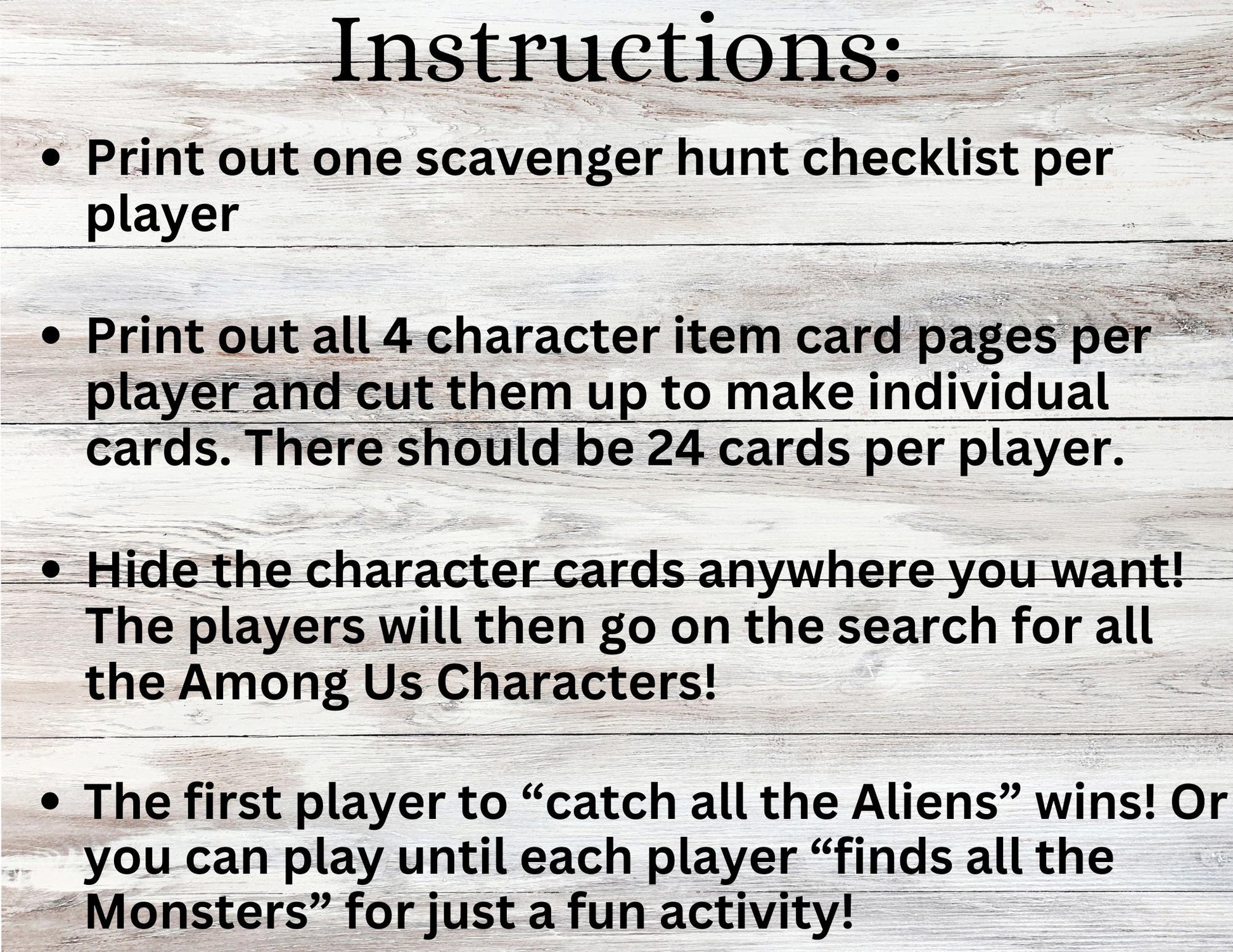 Printable Among Us Alien Scavenger Hunt, Imposter Game, Among Us Party Game, Birthday for Gamer Boy Gamer Girl, Imposter Favors, Alien Hunting Game