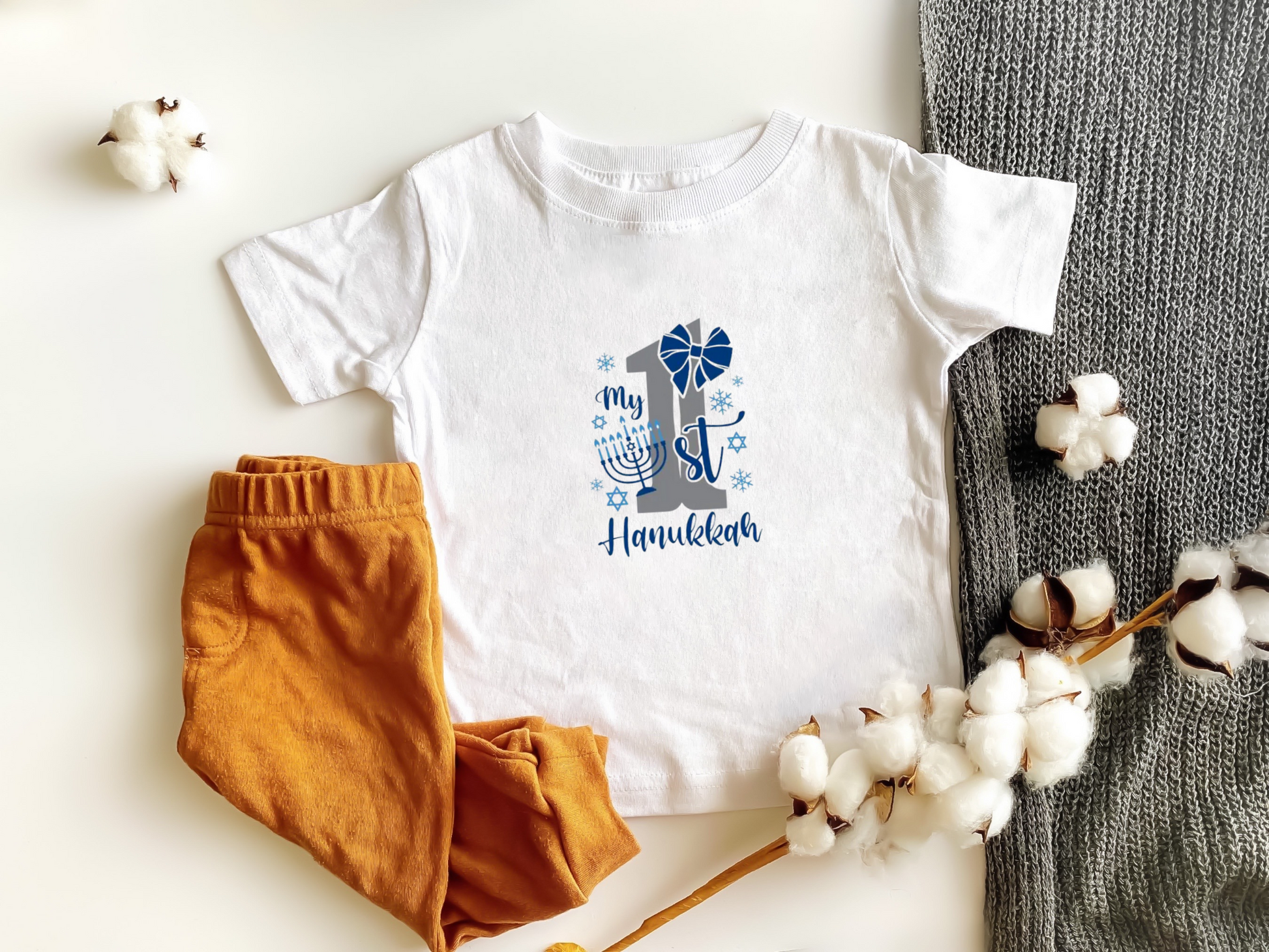 My 1st Hanukkah Kids Shirt, My First Chanukah Baby Onesie, Hanukkah Kids Shirt, Jewish Kids Clothing