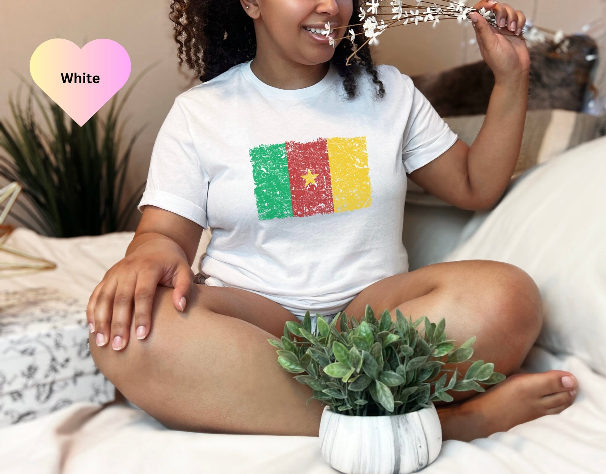 Cameroon Flag T-Shirt.Unisex Cameroon Roots Shirt.African Shirt, Black History.Proud Cameroonian Tee.Cameroon Travel Souvenir.Cameroon Pride
