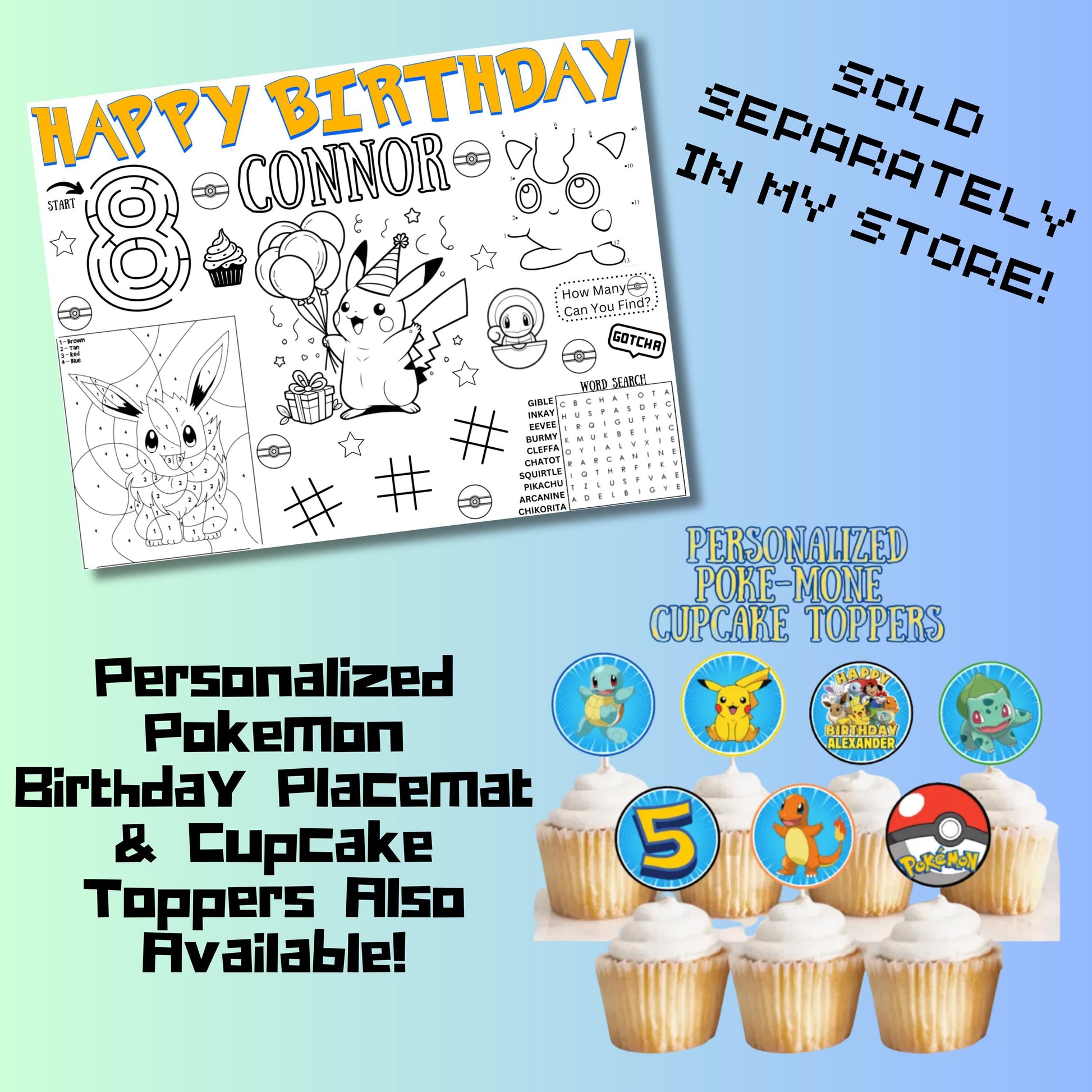 Gotta Catch Them All Pokemon Scavenger Hunt