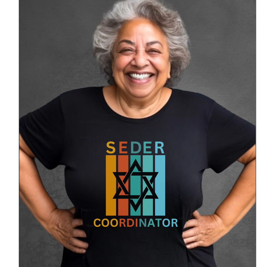 Seder Coordinator Shirt, Retro Jewish Shirt, Funny Passover Leader Haggadah, Pesach Shirt, Seder, Jewish Pride, Hebrew Shirt, Judaica Gift