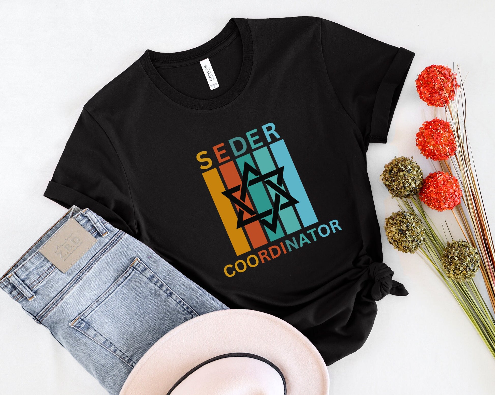 Seder Coordinator Shirt, Retro Jewish Shirt, Funny Passover Leader Haggadah, Pesach Shirt, Seder, Jewish Pride, Hebrew Shirt, Judaica Gift