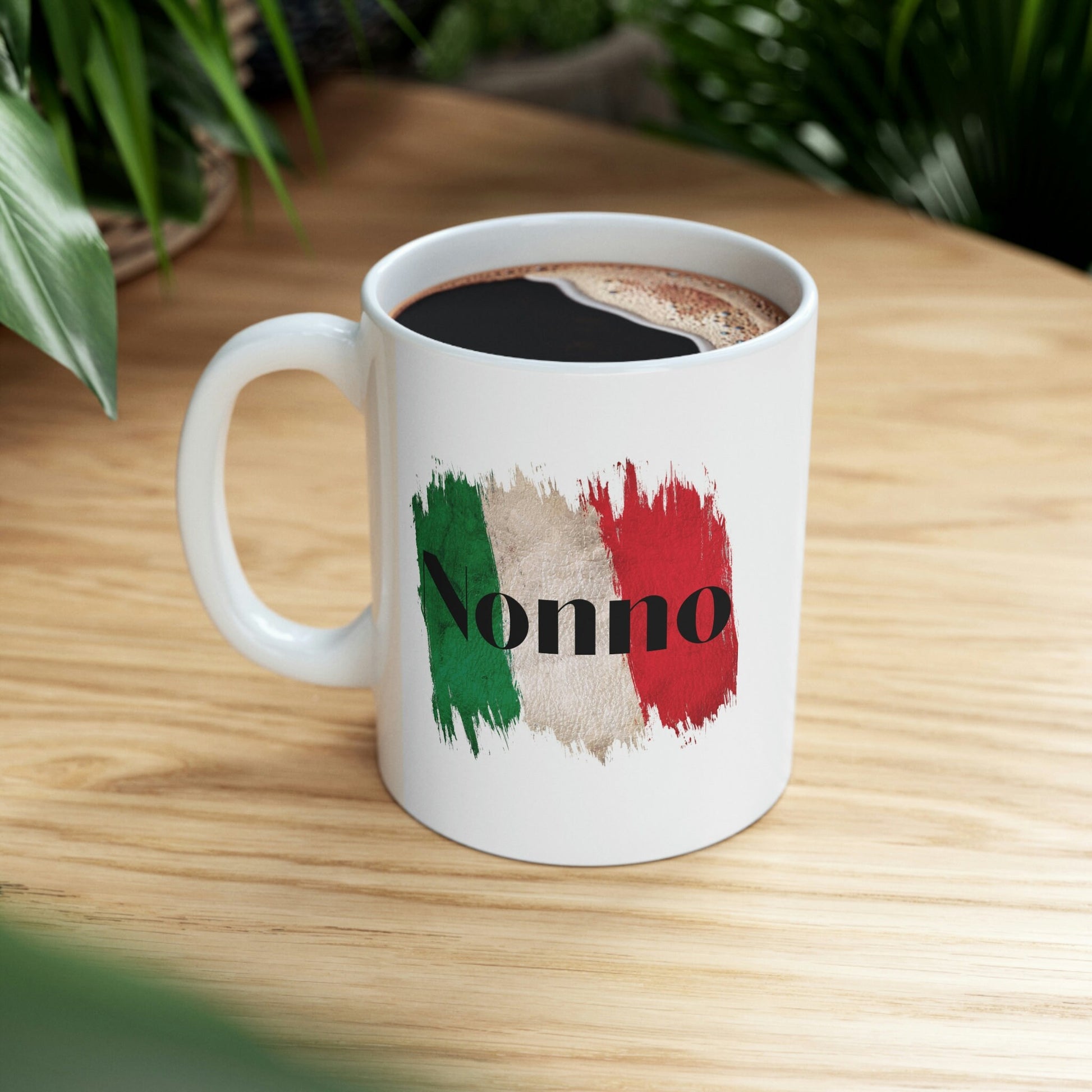 Nonno Coffee Mug, Nonno Gift, Italian Grandpa, Nonno Cup, Nonno Present, Fathers Day, Nonno Birthday Mug, Italian Flag Mug, Italy Mug