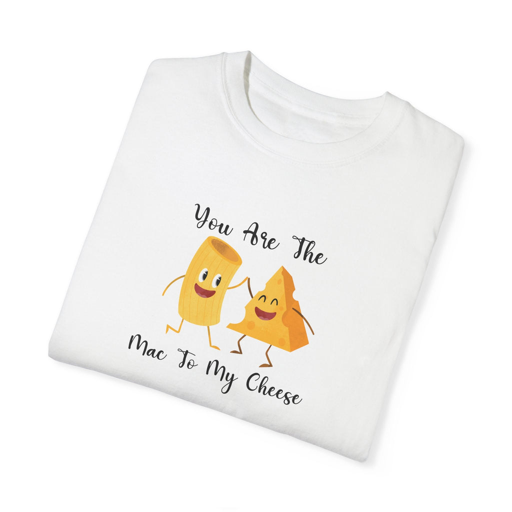 Comfort Colors® Retro Mac and Cheese Shirt, Mac to My Cheese Tee, Cooking Gift, Macaroni Cheese Shirt, Pasta Shirt,Gift for Her,Trending Now
