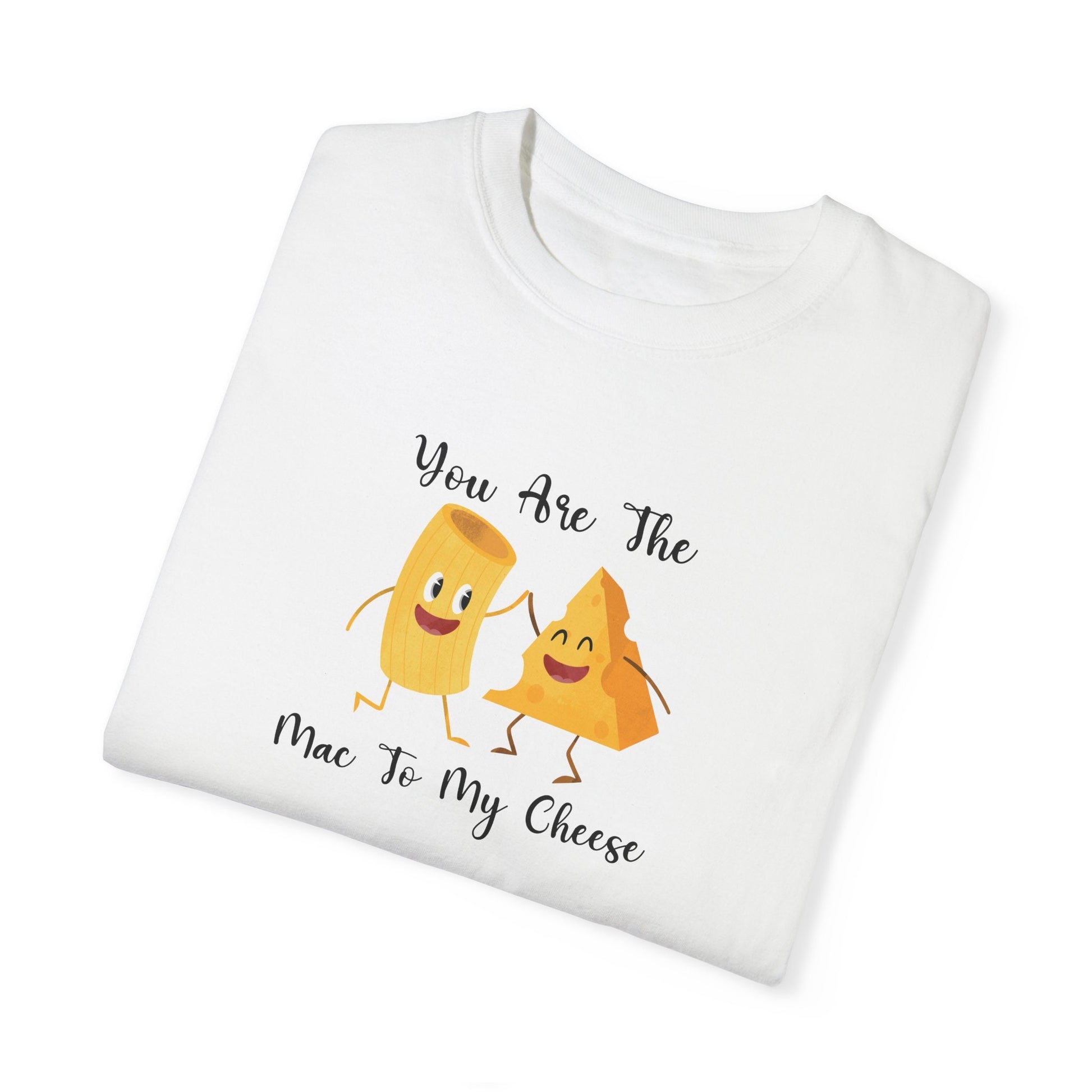 Comfort Colors® Retro Mac and Cheese Shirt, Mac to My Cheese Tee, Cooking Gift, Macaroni Cheese Shirt, Pasta Shirt,Gift for Her,Trending Now