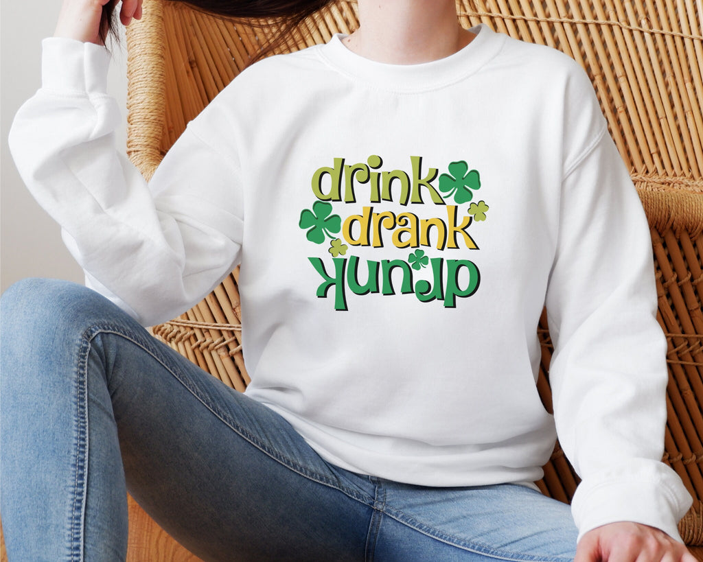 St Patricks Day Sweatshirt, Funny St Pattys Day Sweater, Lucky Sweatshirt, Clover Sweatshirt, Irish Sweatshirt, St Pattys, Shamrock Pullover