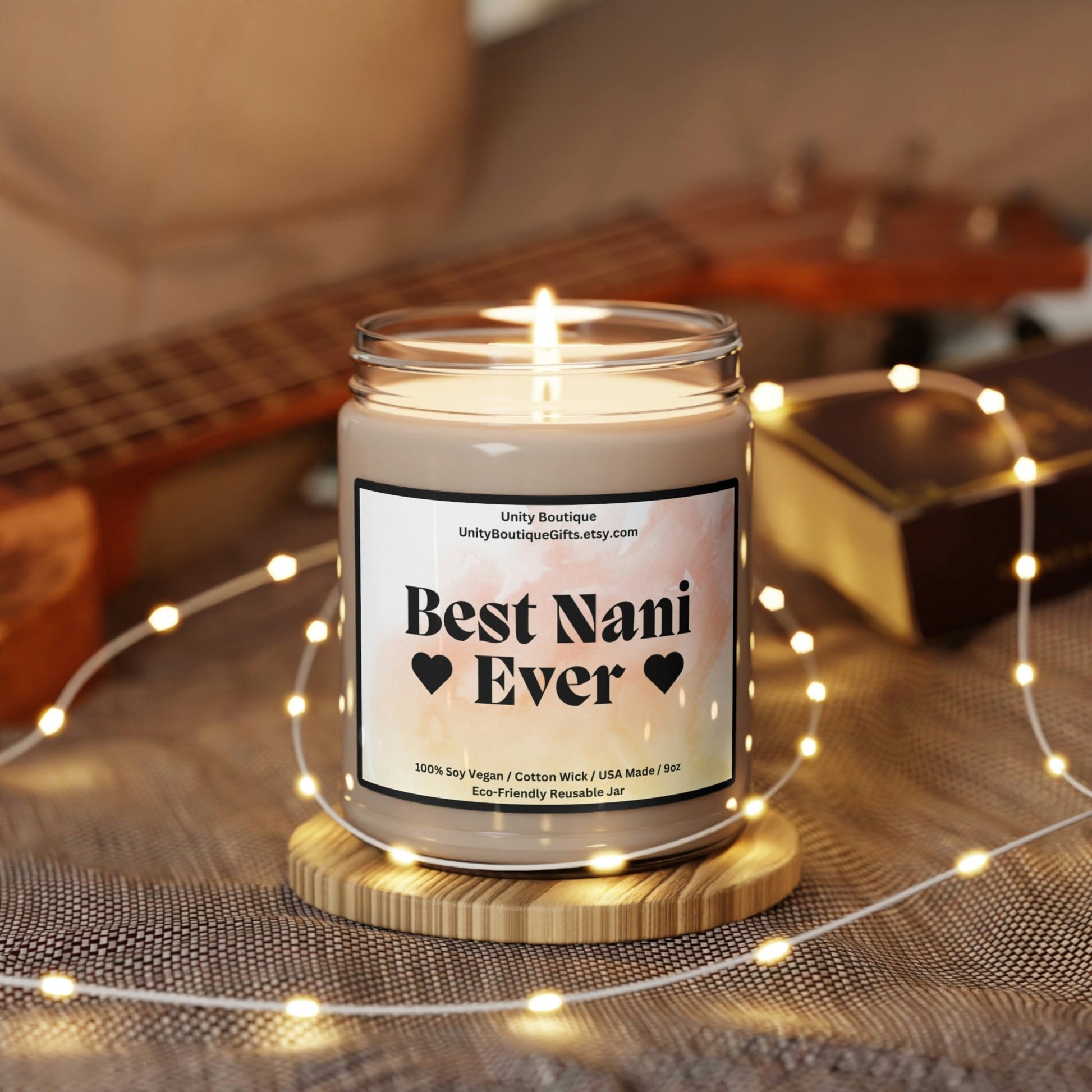 Best Nani Ever Candle.100% Soy Candle. Hindi Grandmother Candle. USA Made Candle. Nani Candle. Mothers Day Candle.Gift for Nani.Hindu Candle