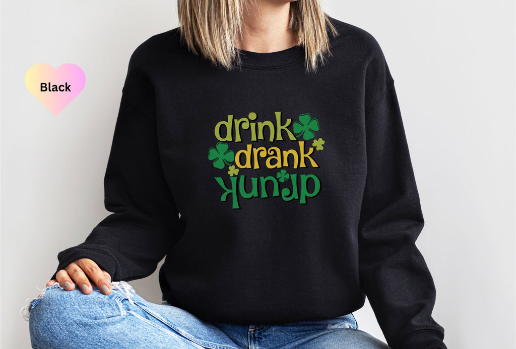 St Patricks Day Sweatshirt, Funny St Pattys Day Sweater, Lucky Sweatshirt, Clover Sweatshirt, Irish Sweatshirt, St Pattys, Shamrock Pullover