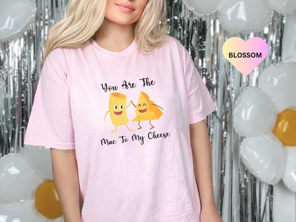 Comfort Colors® Retro Mac and Cheese Shirt, Mac to My Cheese Tee, Cooking Gift, Macaroni Cheese Shirt, Pasta Shirt,Gift for Her,Trending Now