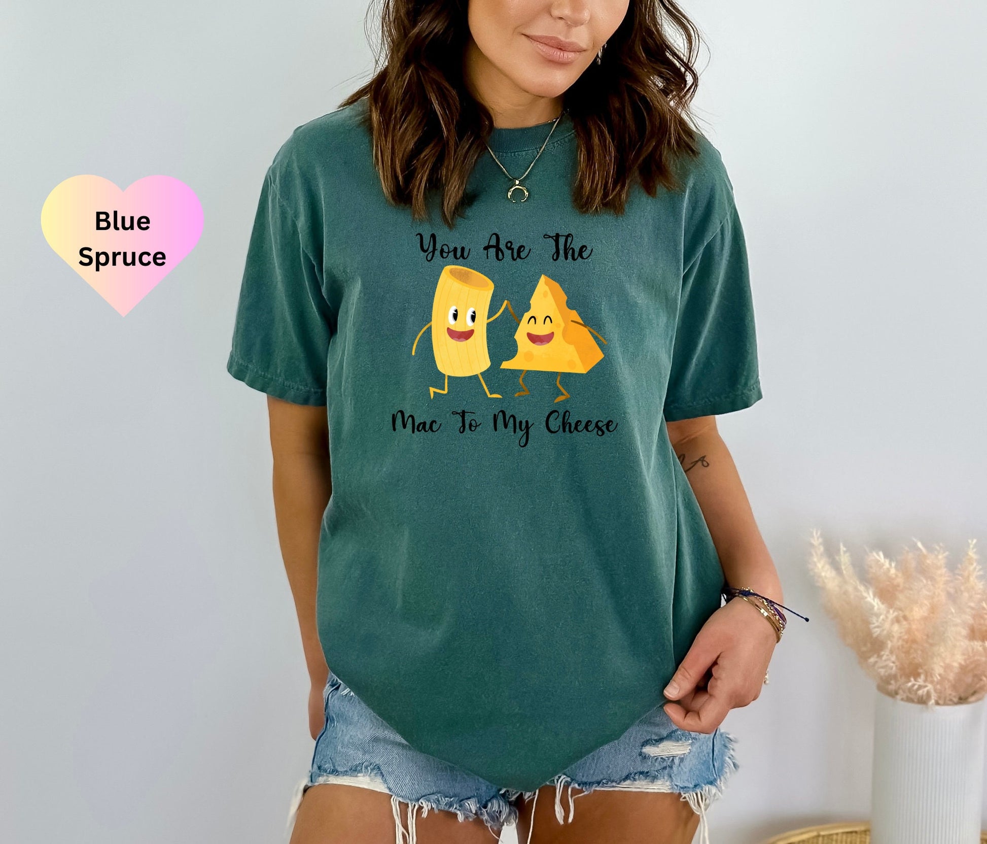 Comfort Colors® Retro Mac and Cheese Shirt, Mac to My Cheese Tee, Cooking Gift, Macaroni Cheese Shirt, Pasta Shirt,Gift for Her,Trending Now