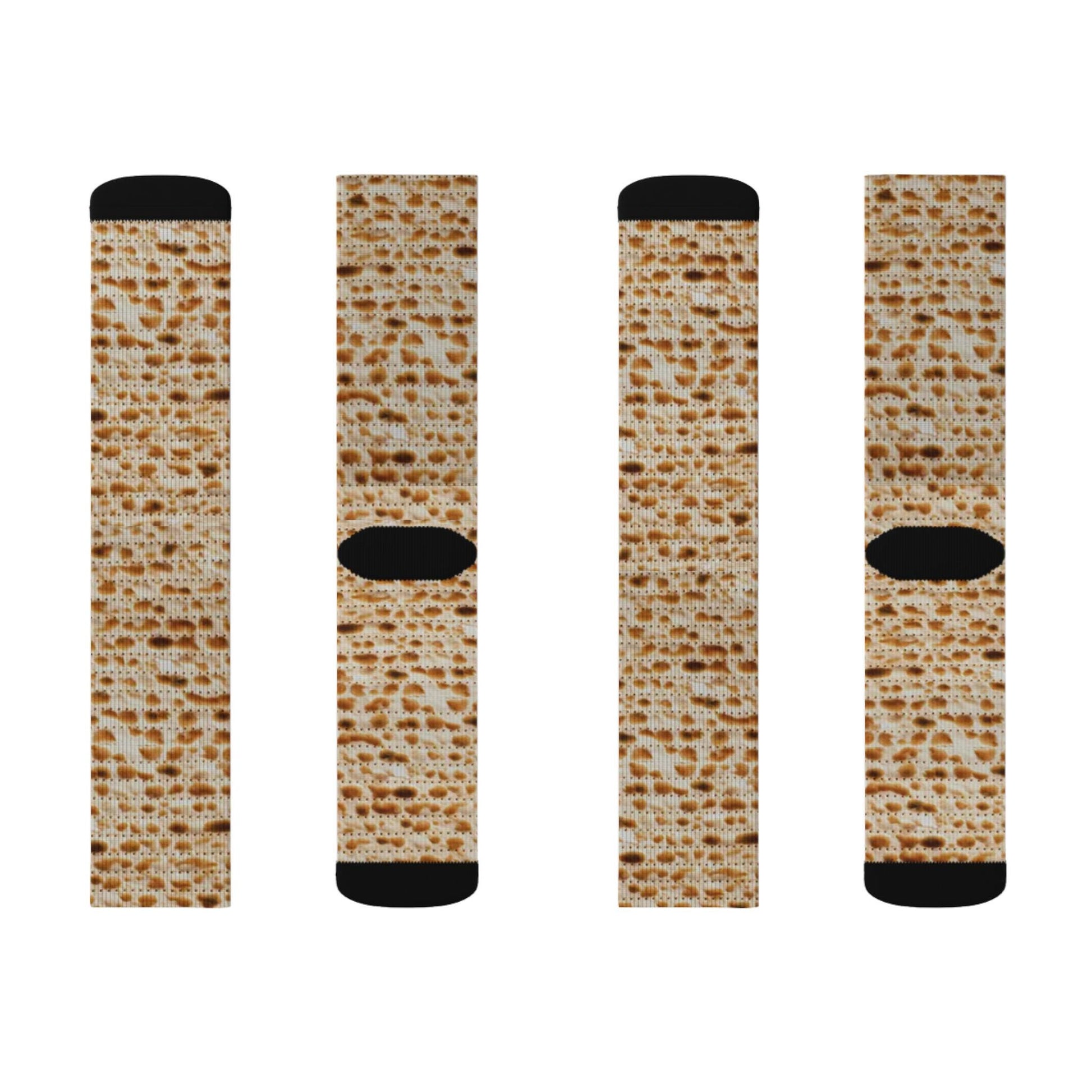 Matzah Print Socks, Jewish Socks, Unisex Jewish Socks, Passover Socks, Hanukkah Gifts, Purim Gifts, Bar Mitzvah Gifts, Jewish Accessories