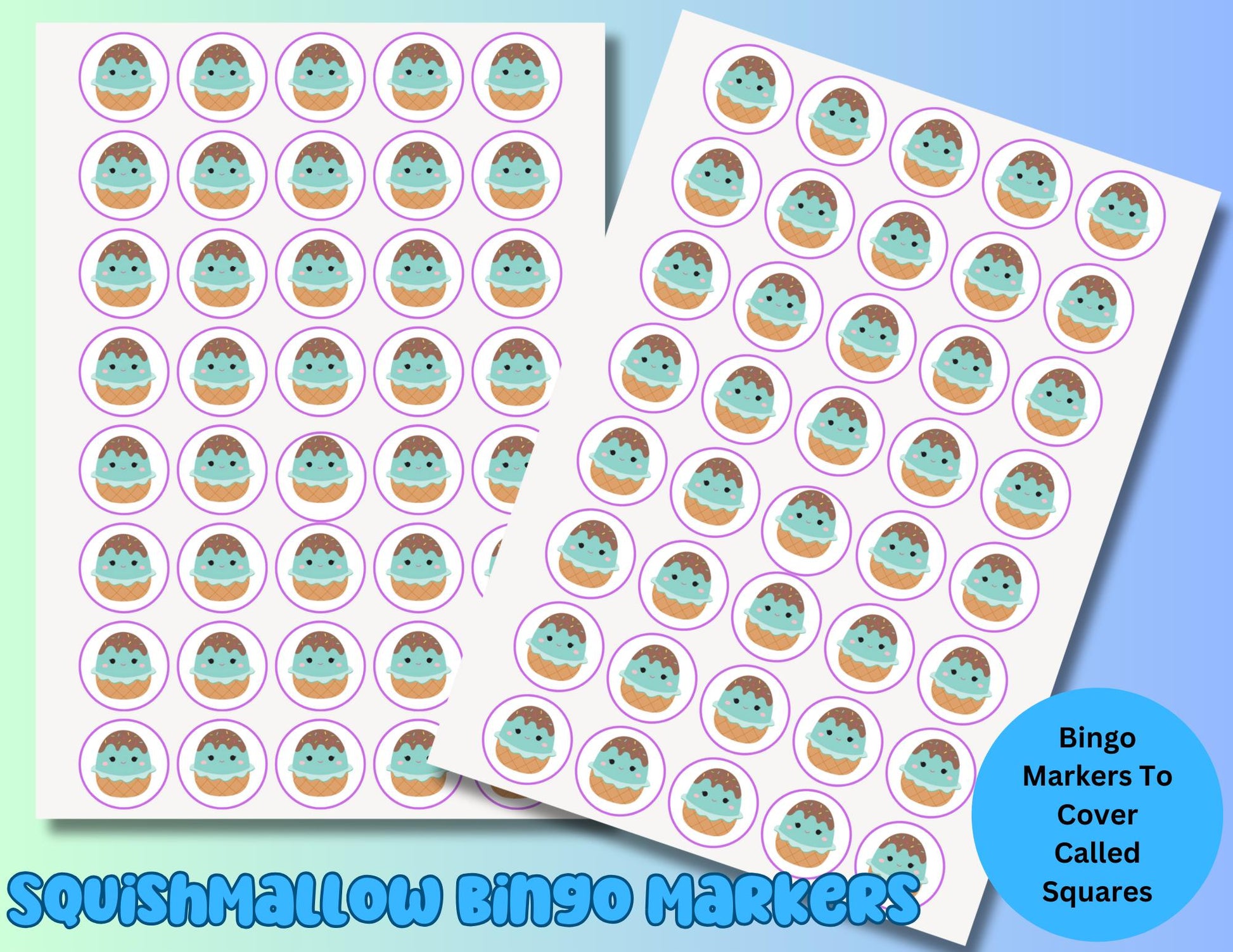 Printable Soft Plushies Bingo Game, Squishmellow Bingo, Instant Download, Squish Plushies Bingo, Birthday Games, Squishmellow Party Favors