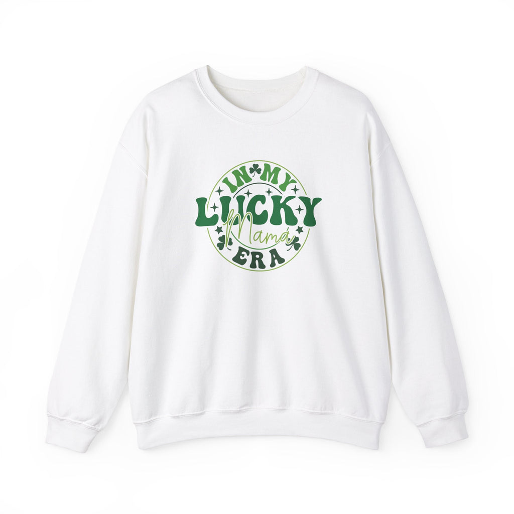 Personalized St Patricks Day Sweatshirt, In My Lucky Mama Era Sweatshirt, Lucky Sweatshirt, Irish Sweatshirt, St Pattys, Shamrock Pullover