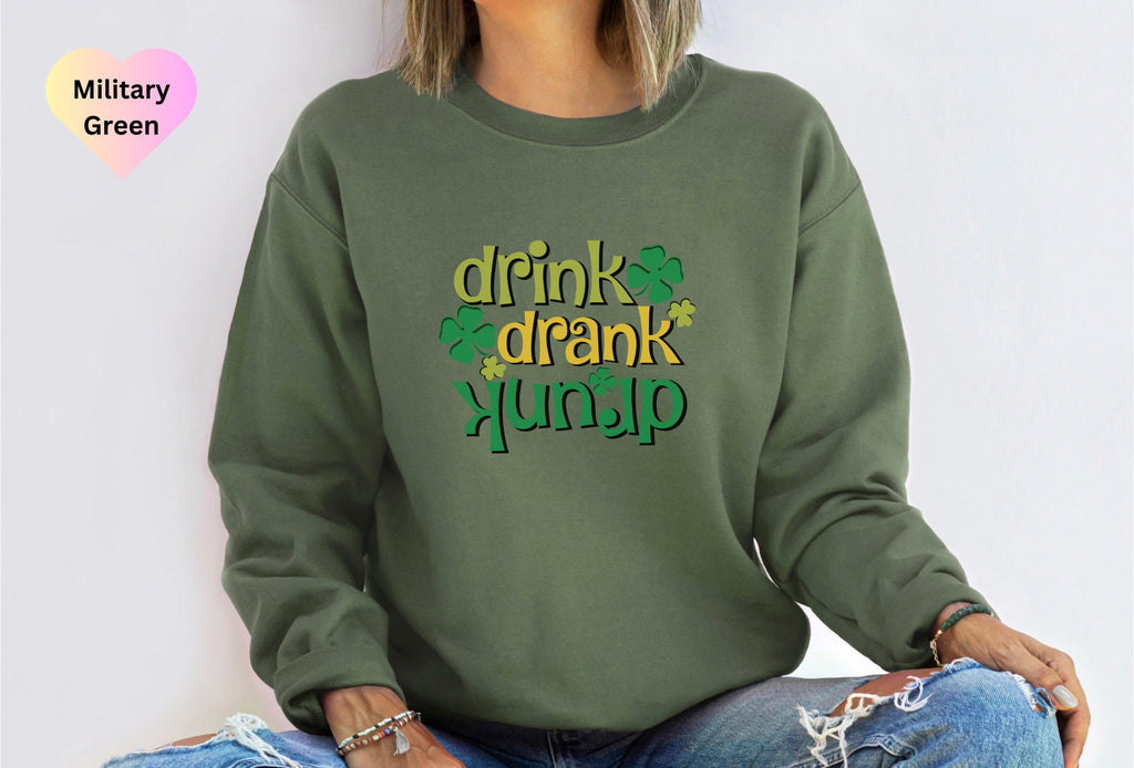 St Patricks Day Sweatshirt, Funny St Pattys Day Sweater, Lucky Sweatshirt, Clover Sweatshirt, Irish Sweatshirt, St Pattys, Shamrock Pullover