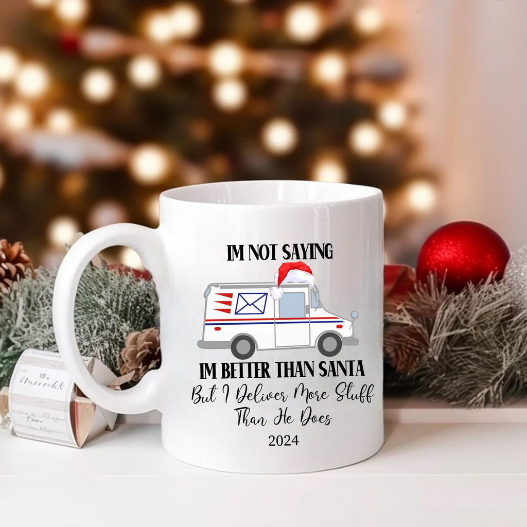 Personalized Mug for Mailman, Christmas Gift For Mailman, Mail Carrier Mug, Gift for Mailman, Mail Lady,  Funny Postman Letter Carrier Mug