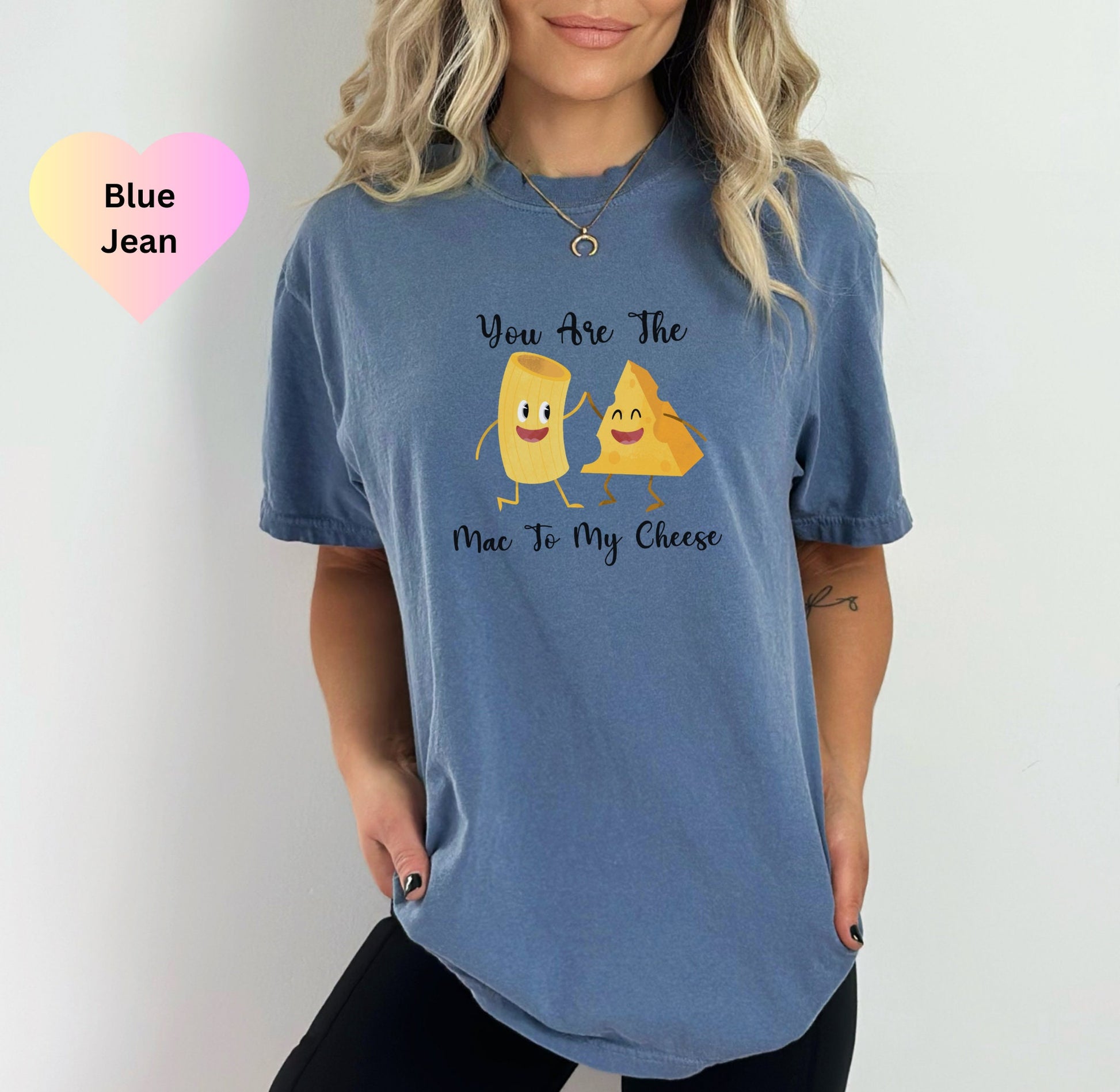 Comfort Colors® Retro Mac and Cheese Shirt, Mac to My Cheese Tee, Cooking Gift, Macaroni Cheese Shirt, Pasta Shirt,Gift for Her,Trending Now