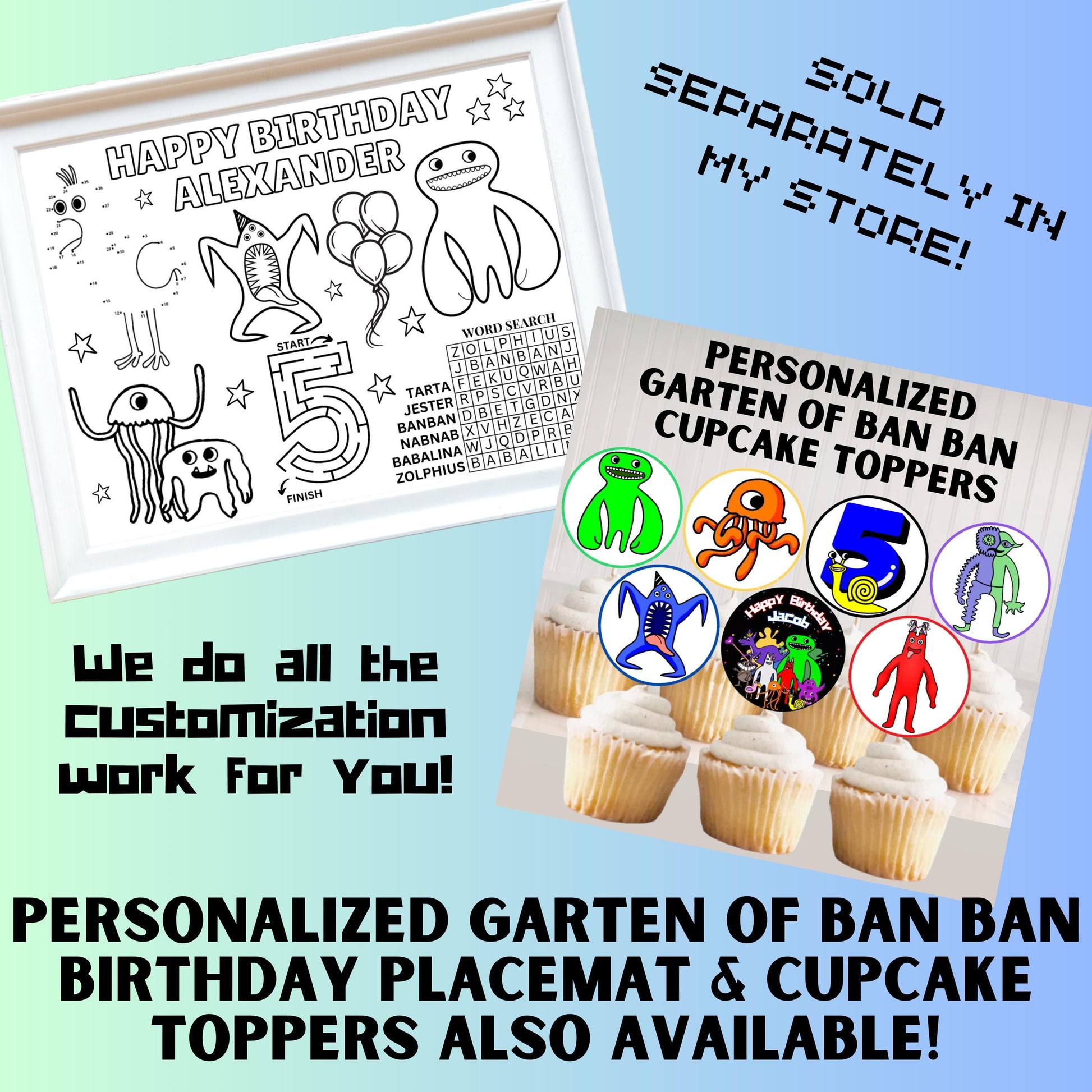 Garten of Banban Inspired Scavenger Hunt, Printable Garten of Banban Birthday Game, Garten of Banban Party Supplies and Decor