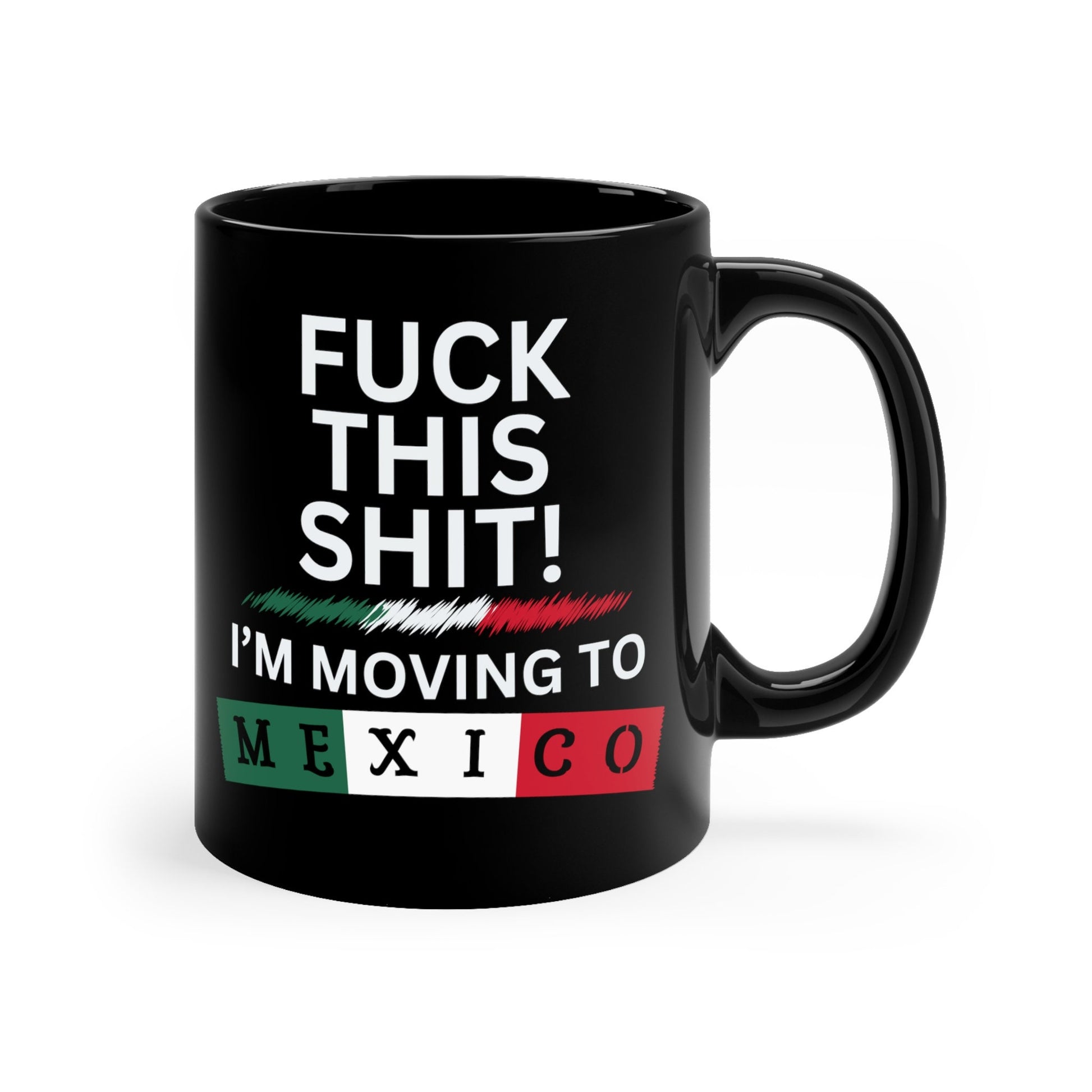 Moving to Mexico, Mexico Flag, relocating to Mexico gift, Mexico mug, co-worker relocation present, immigration to Mexico, moving away mug