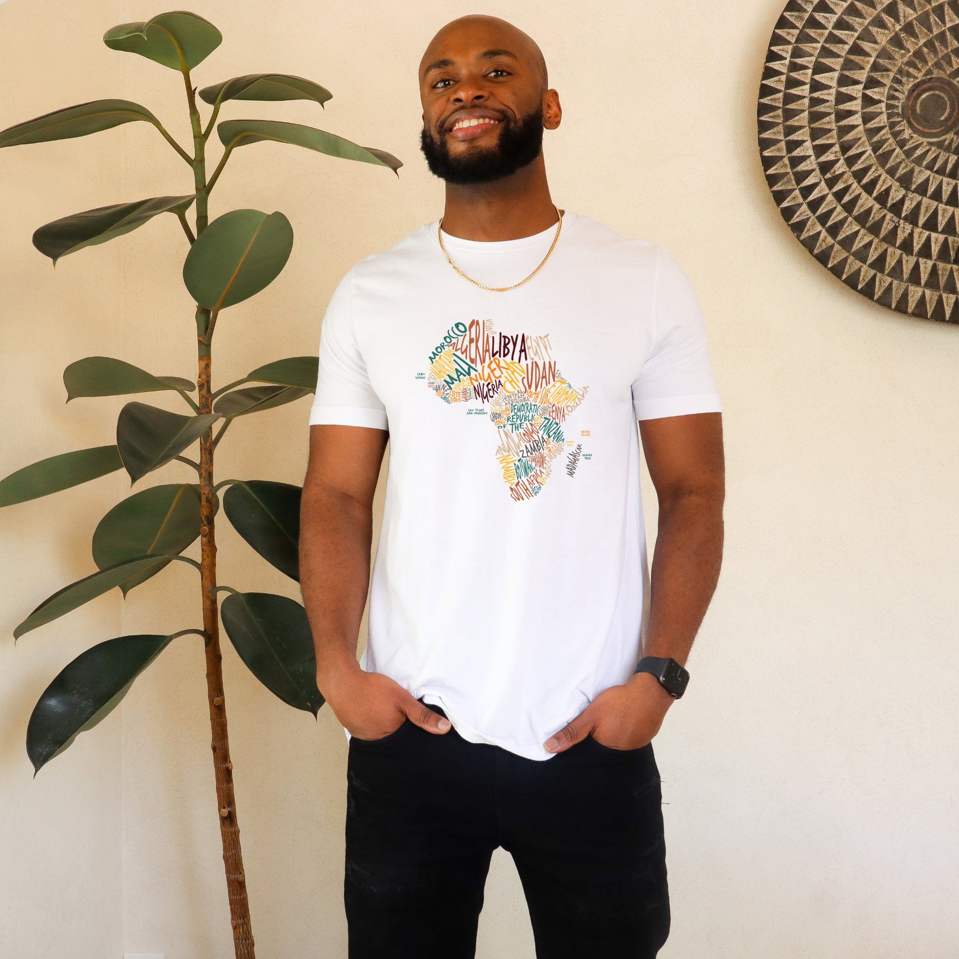 Africa Shirt, African Heritage, Retro Africa Shirt