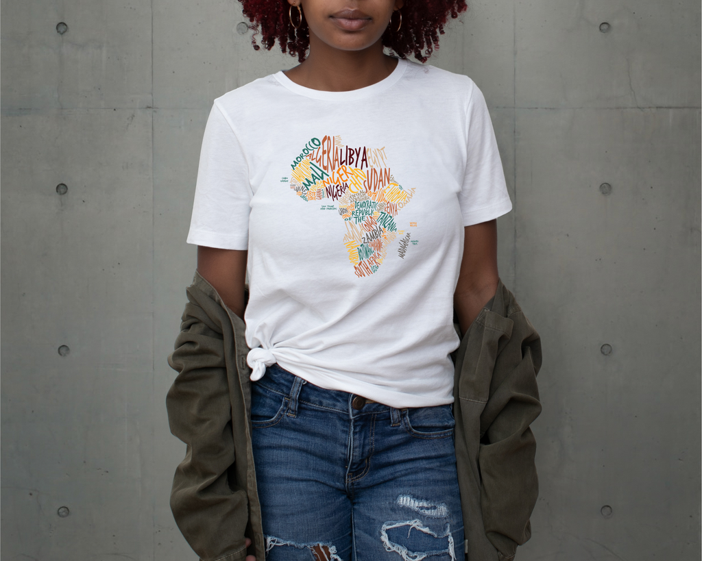 Africa Shirt, African Heritage, Retro Africa Shirt