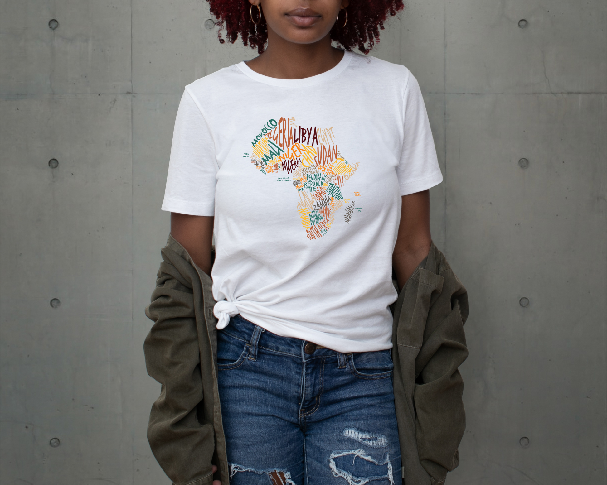 Africa Shirt, African Heritage, Retro Africa Shirt