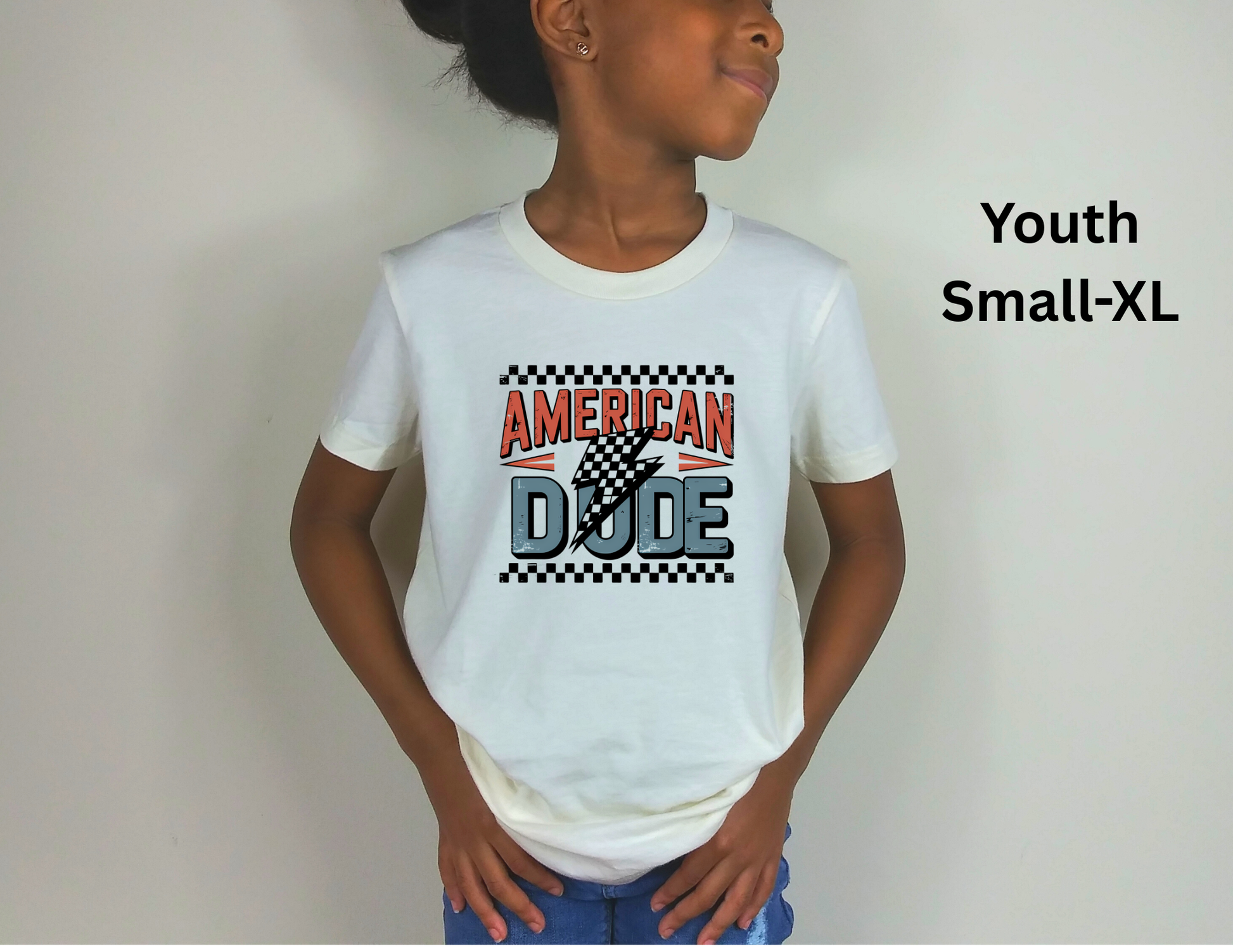 American Dude Retro Shirt, Fourth of July T-shirt, American Baby Onesie, 4th of July Shirt, Patriotic Toddler Shirt, Independence Day Shirt