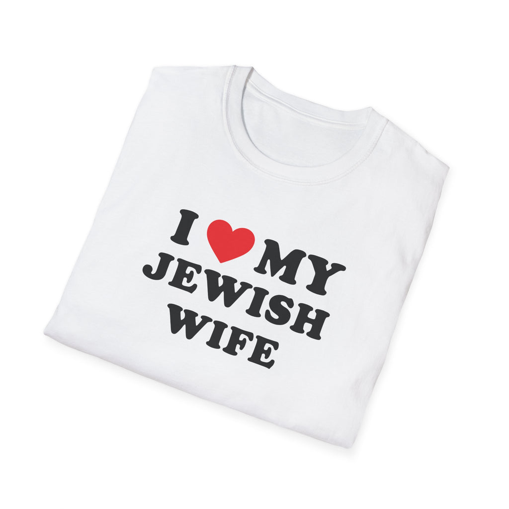 I Love My Jewish Wife T-Shirt, Funny Jewish Shirt