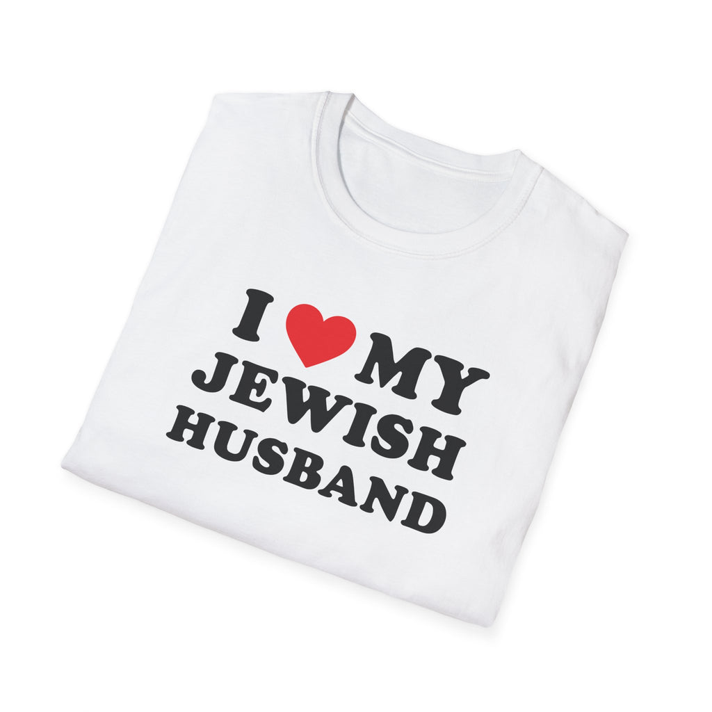 I Love My Jewish Husband T-shirt, Funny Jewish Shirt, Jewish Holiday Gift