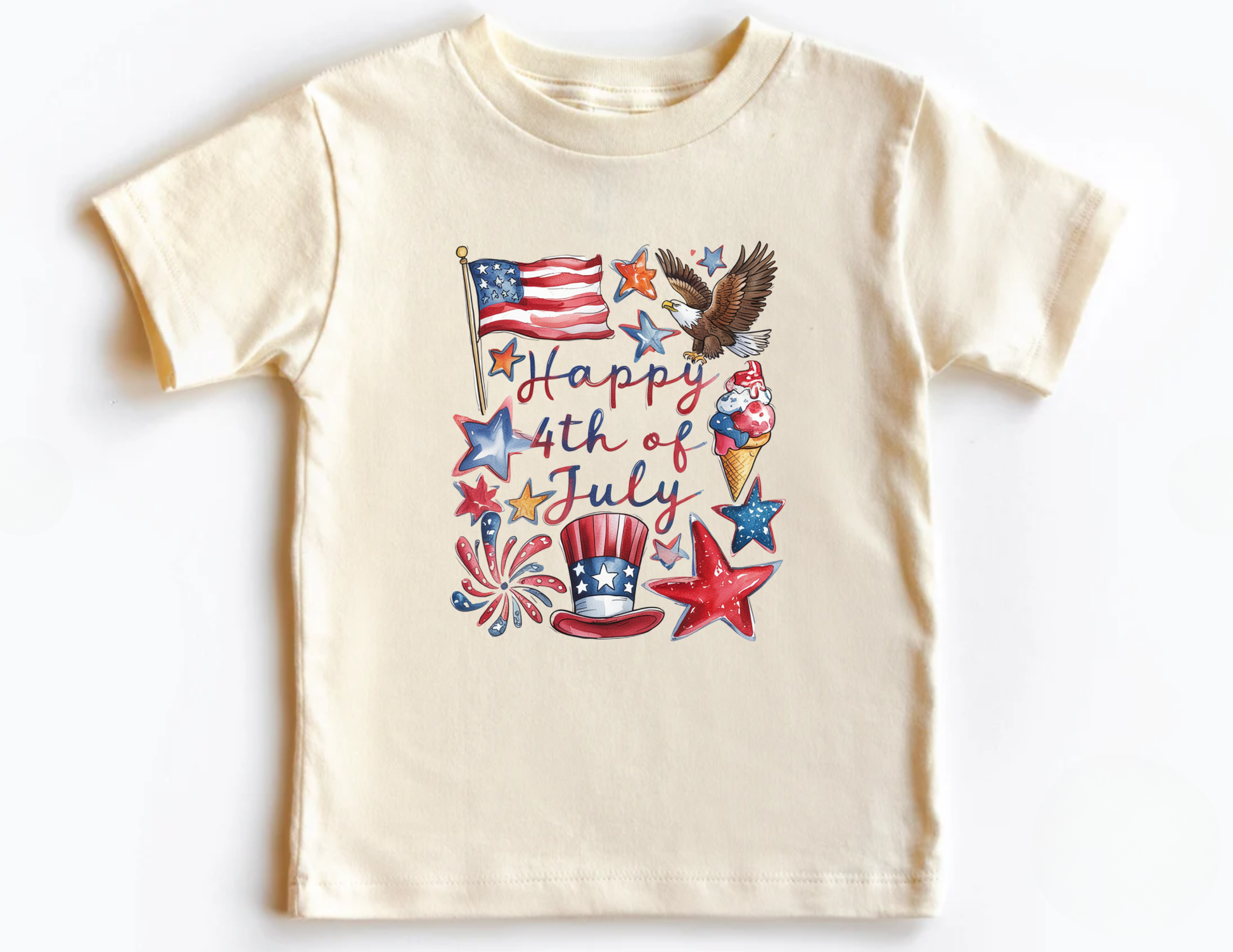 Patriotic 4th of July T-Shirt, Toddler 4th of July Shirt, USA Onesie, Fourth of July Youth Tee, 4th of July Patriotic Tee, Memorial Day Tee
