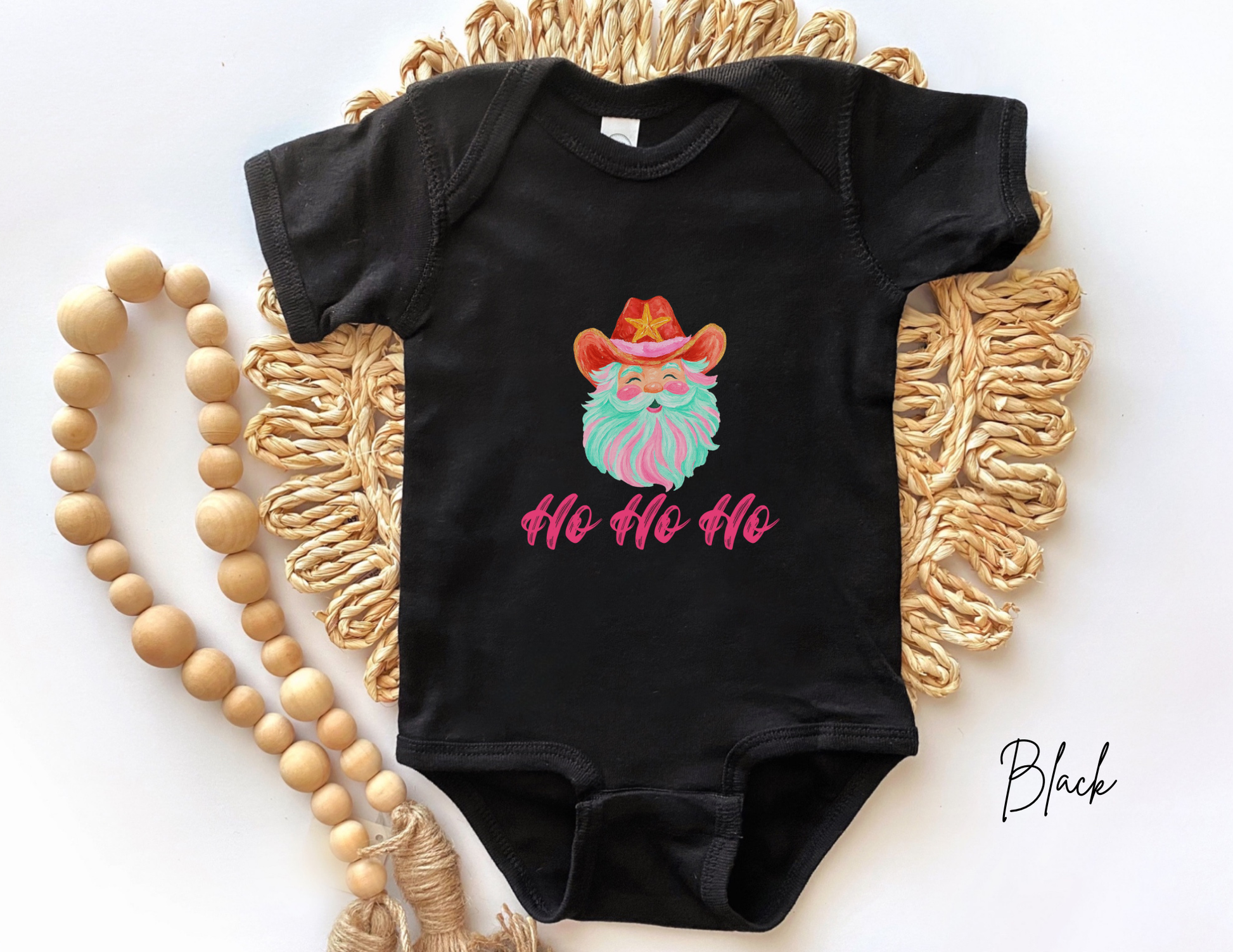 Pink Santa Kids Shirt, Cute Christmas Shirt for Girls, Vintage Santa Claus Kids Tee, Pastel Christmas Outfit, Pink Mommy and Me Santa Shirt