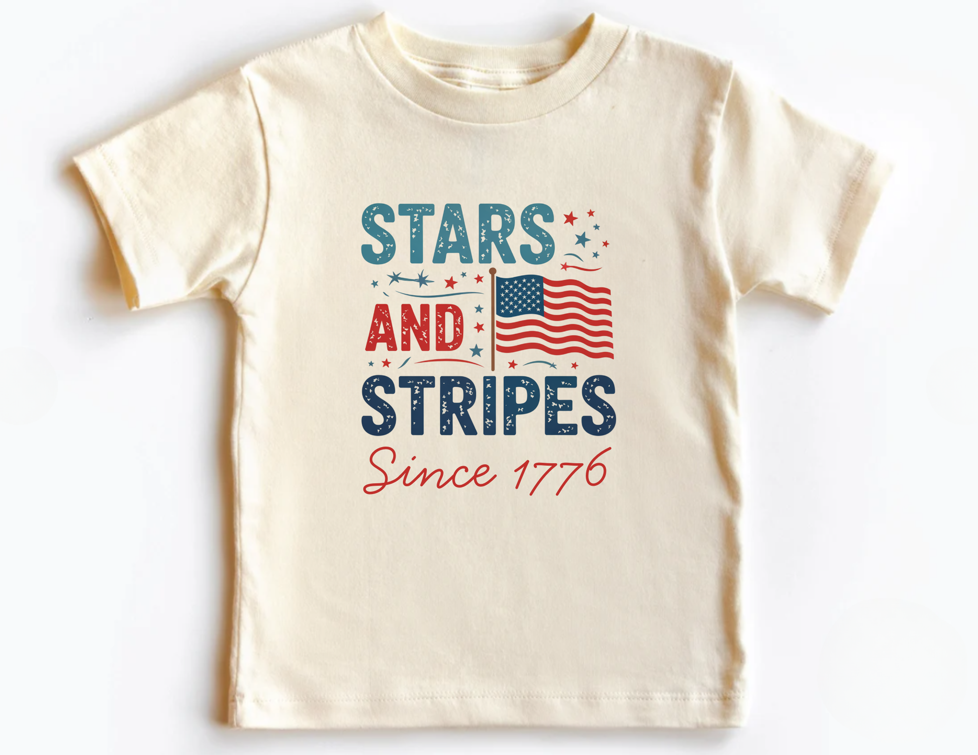 Patriotic Stars & Stripes T-Shirt, Toddler 4th of July Shirt, USA Onesie, Fourth of July Youth Tee, 4th of July Patriotic Tee, Memorial Day