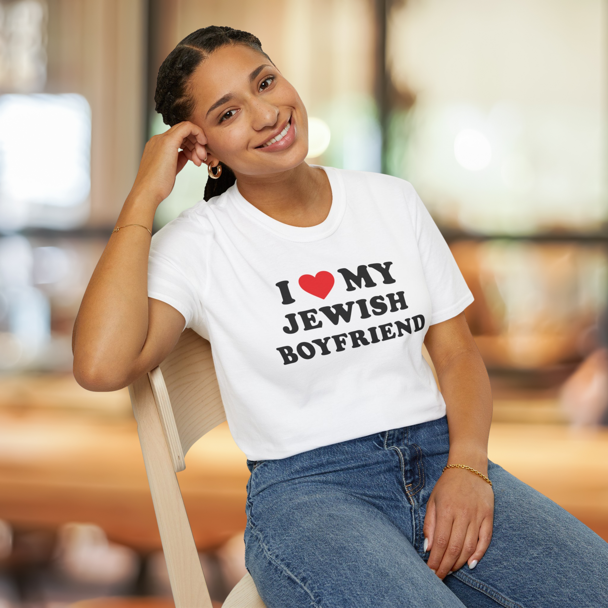 I Love My Jewish Boyfriend T-shirt, Funny Jewish Shirt, Funny Jewish Gift