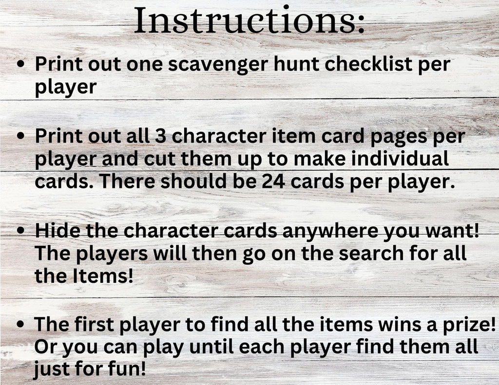 Stitch Printable Scavenger Hunt, Stitch Lilo Party Game, Stitch Birthday Scavenger Hunt Game, Instant Download, Lilo Stitch Treasure Hunt