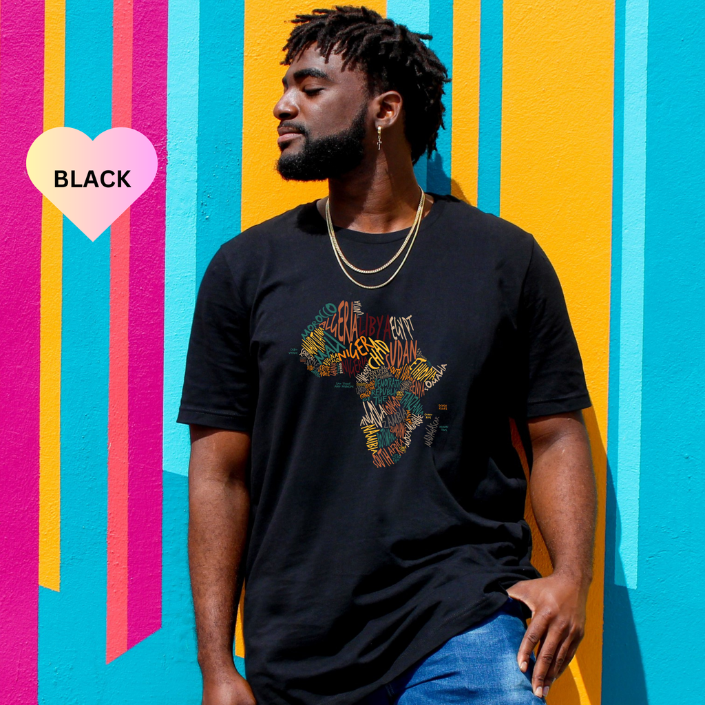 Africa Shirt, African Heritage, Retro Africa Shirt