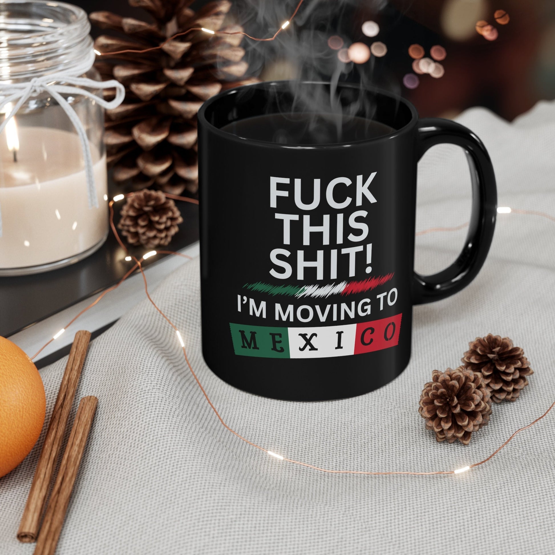 Moving to Mexico, Mexico Flag, relocating to Mexico gift, Mexico mug, co-worker relocation present, immigration to Mexico, moving away mug