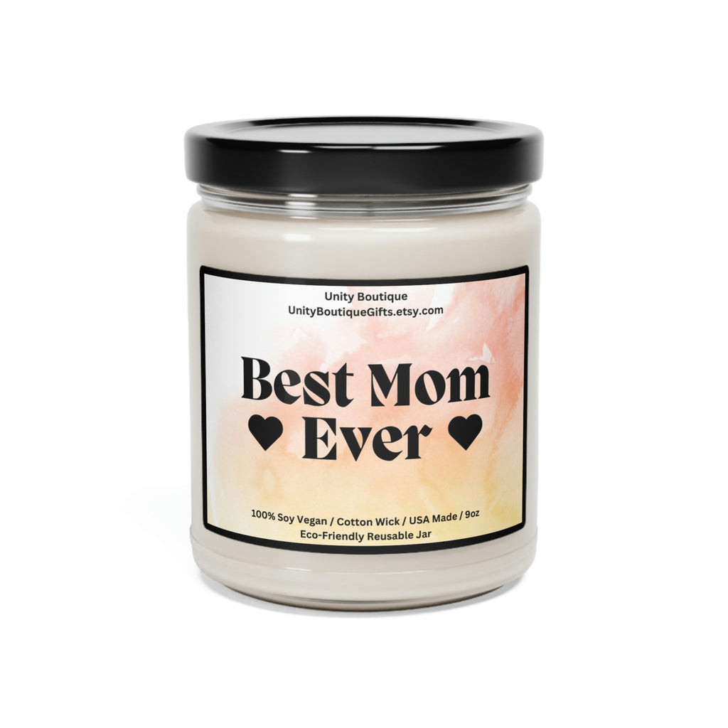 Best Mom Ever Candle. 100% Soy Candle. Mama Candle. USA Made Candle. Mami Candle. Mothers Day Candle for Mom. Gift for Mommy. Momma Gift