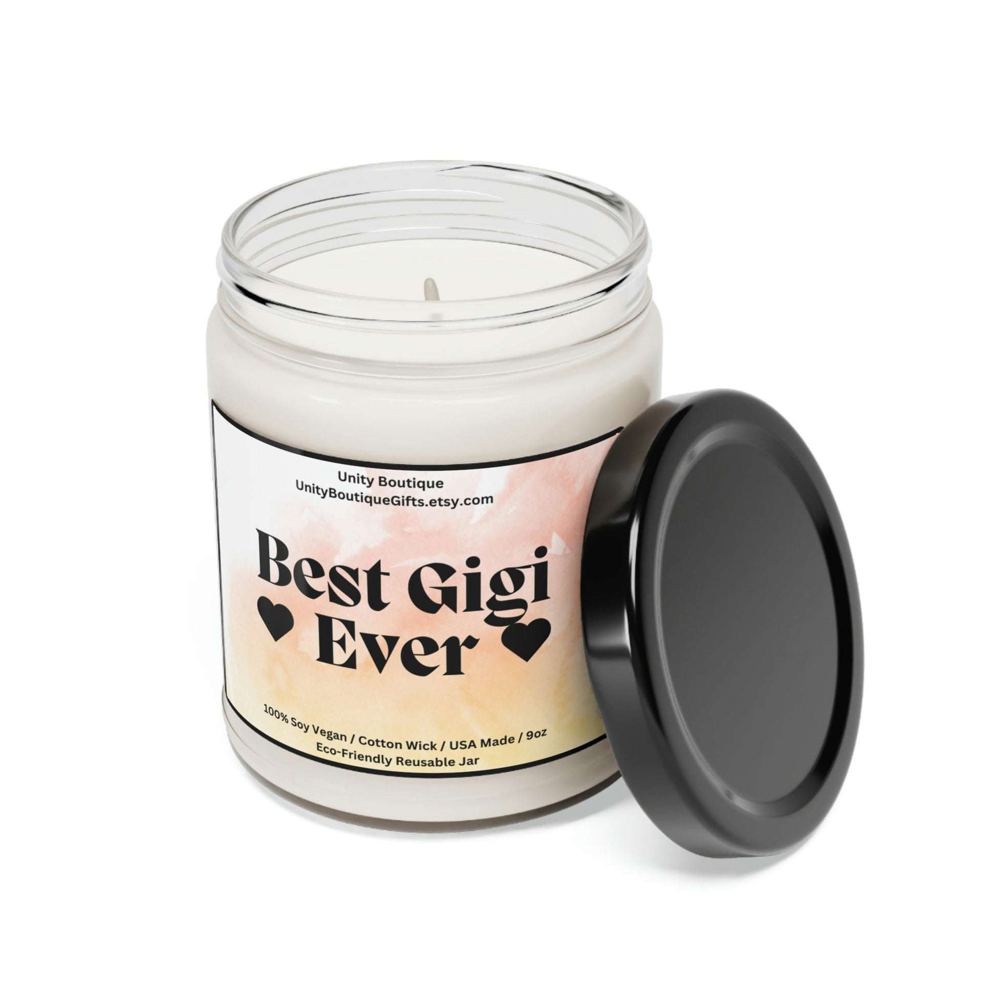 Best Gigi Ever Candle.100% Soy Candle. Gigi Candle. USA Made Candle. Grandmother Candle. Mothers Day Candle. Gift for Gigi. Grandma Gift