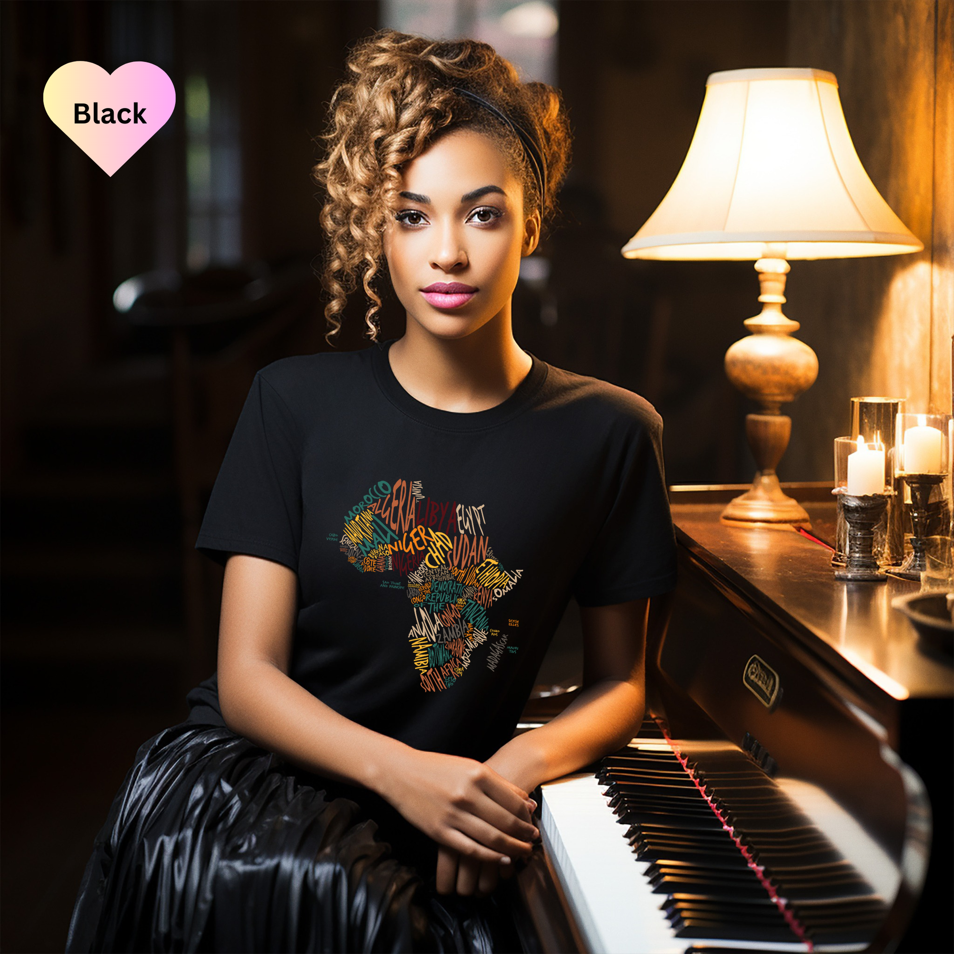 Africa Shirt, African Heritage, Retro Africa Shirt