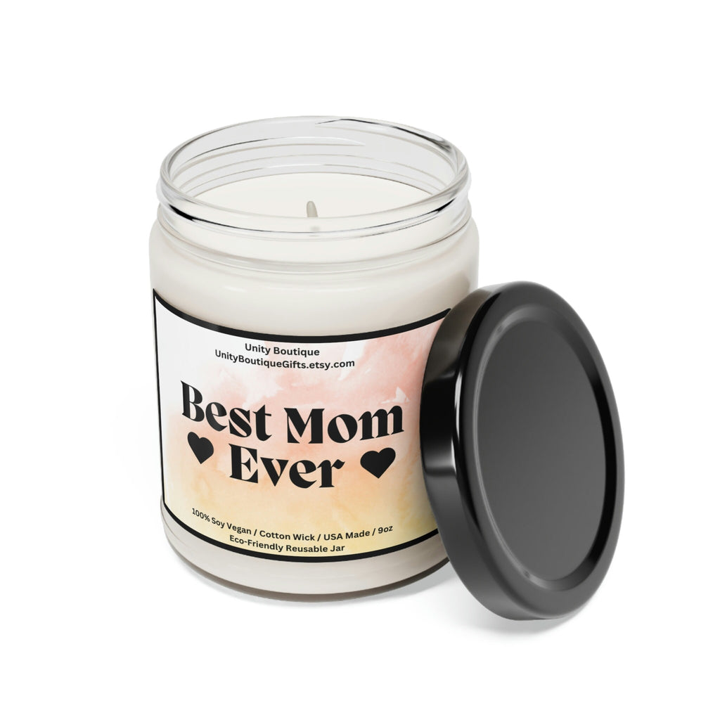 Best Mom Ever Candle. 100% Soy Candle. Mama Candle. USA Made Candle. Mami Candle. Mothers Day Candle for Mom. Gift for Mommy. Momma Gift