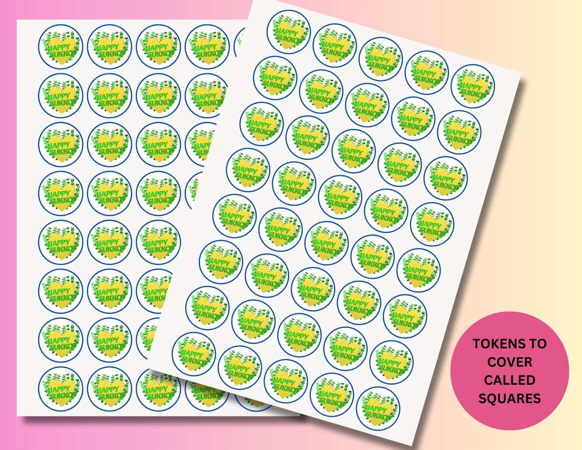 Sukkot Bingo Game, Printable Jewish Sukkot Holiday 20 Bingo Cards, Sukkot Game, Kids SUKKOT Activity, Jewish Printable, Succah Decorations