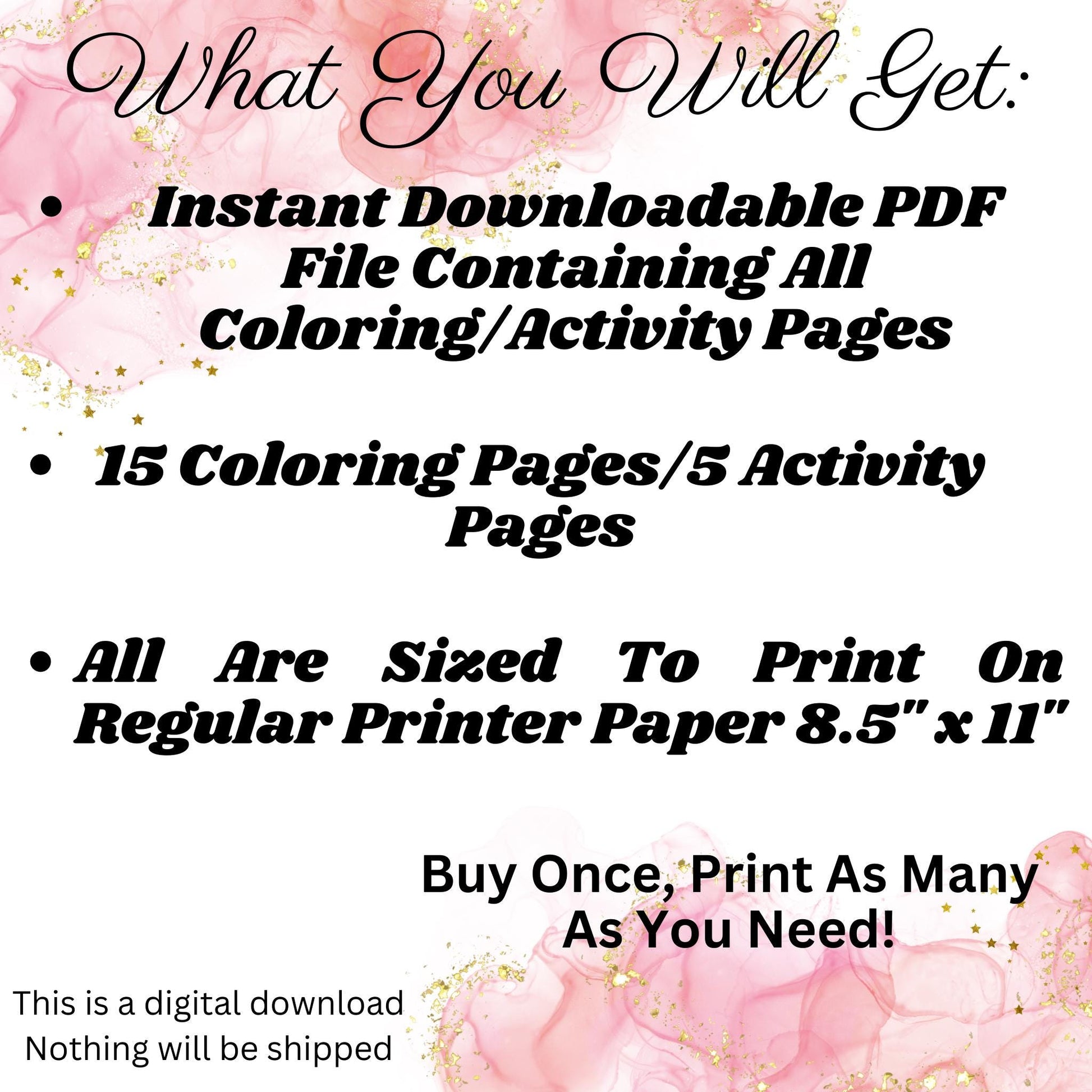 20 Passover Coloring Activity Pages For Kids, High Holidays Coloring Pages, Passover Printables, Jewish Holiday Activity, Instant Download