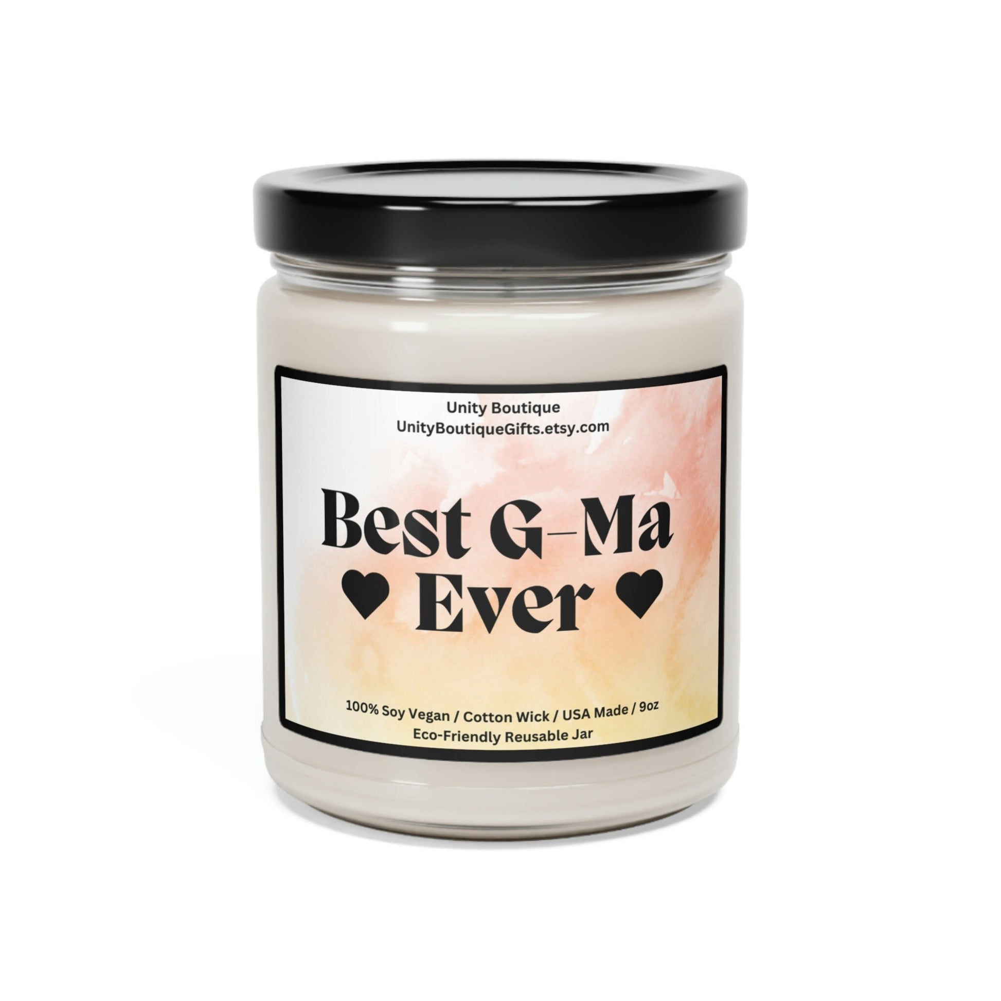 Best G-Ma Ever Candle.100% Soy Candle. Cool Young Grandmother Candle. USA Made Candle. G-Ma Candle. Mothers Day Candle. Gift for G-Ma