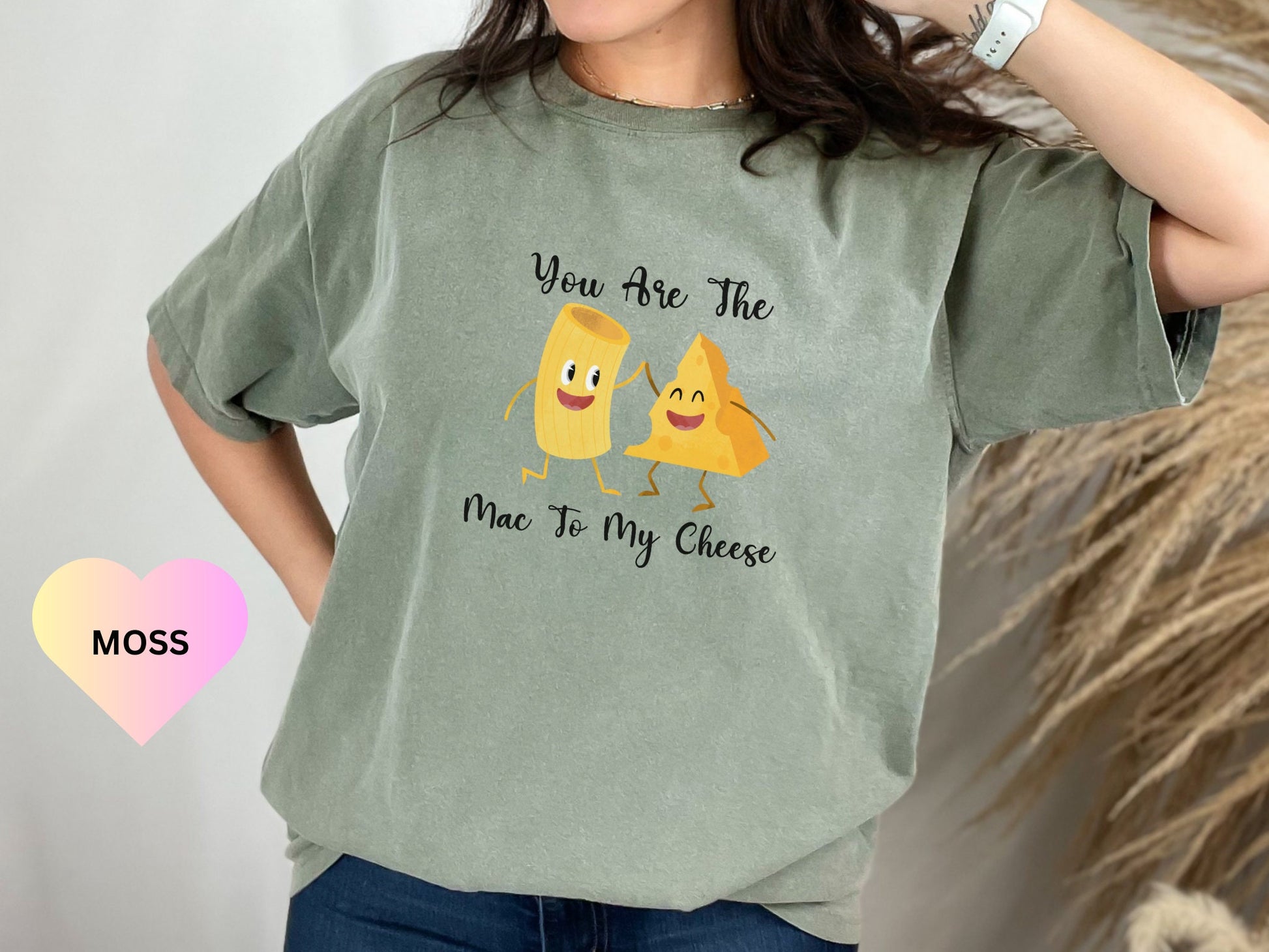 Comfort Colors® Retro Mac and Cheese Shirt, Mac to My Cheese Tee, Cooking Gift, Macaroni Cheese Shirt, Pasta Shirt,Gift for Her,Trending Now